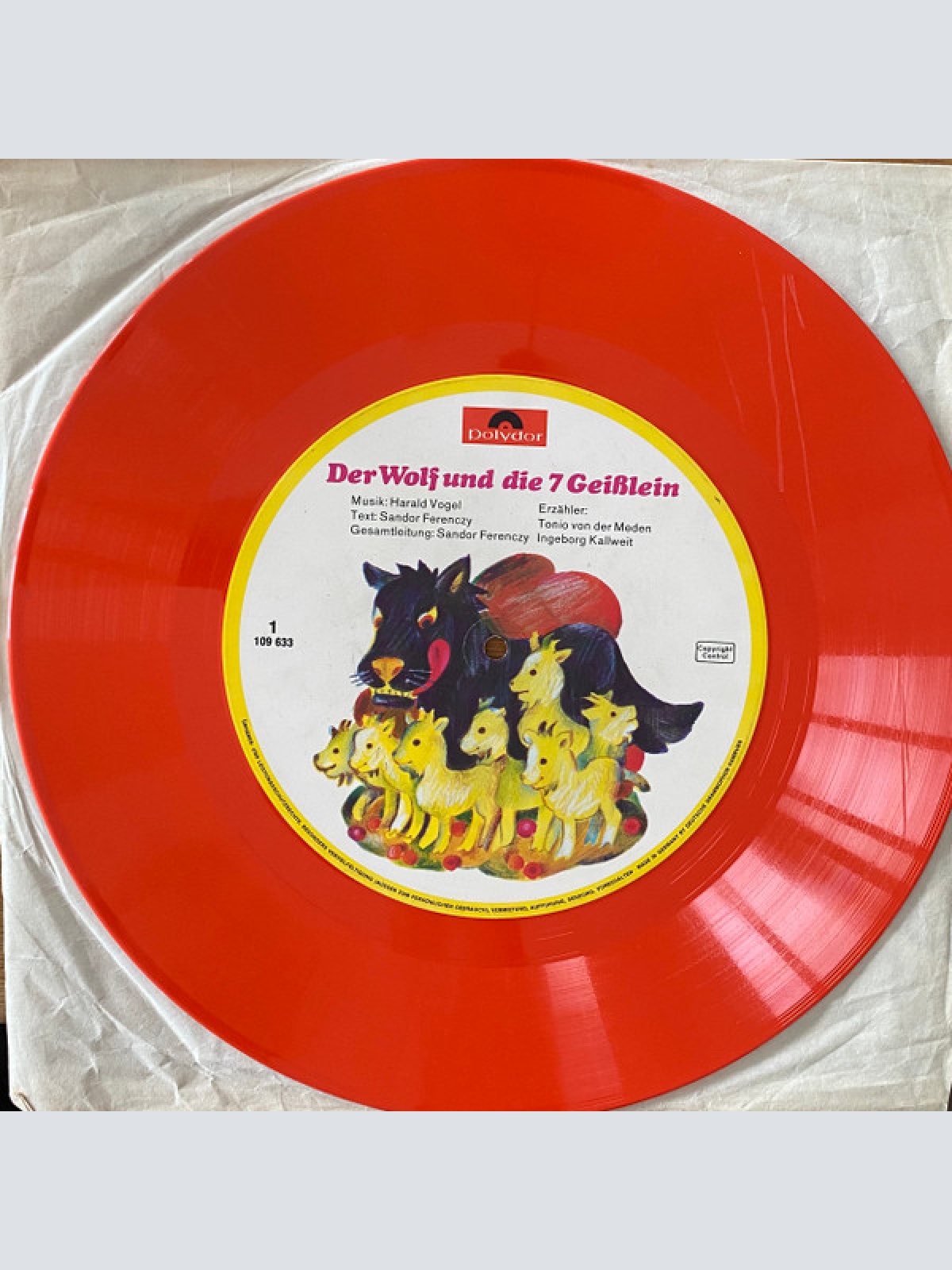 Vinyl / Sándor Ferenczy - Der Wolf Und Die 7 Geißlein