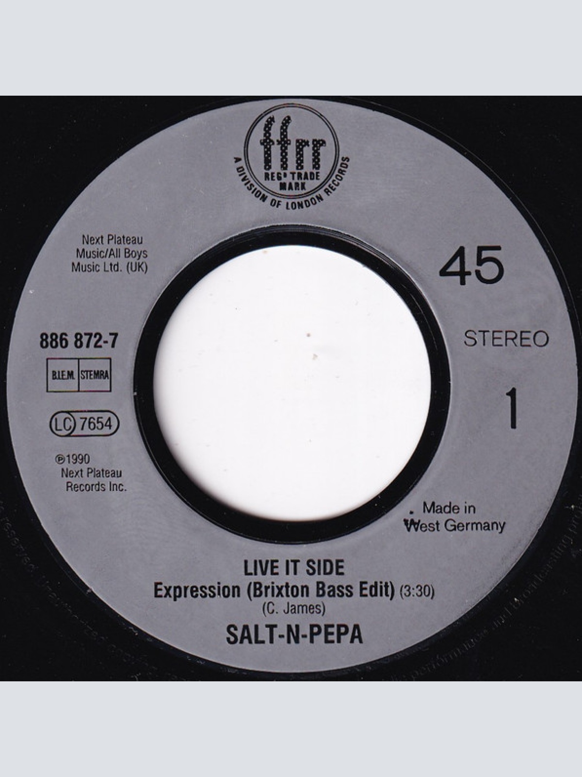 Vinyl / Salt'N'Pepa* - Expression (The Brixton Bass Mix)
