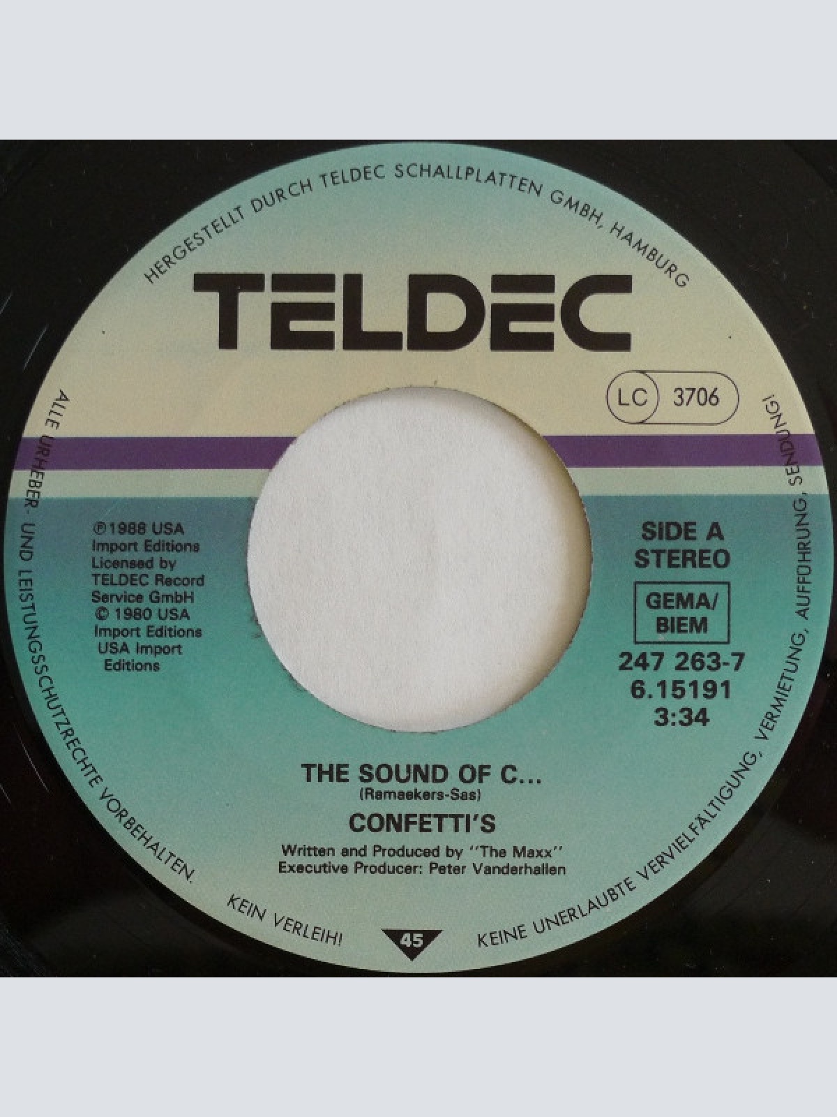 Vinyl / Confetti's - The Sound Of C...