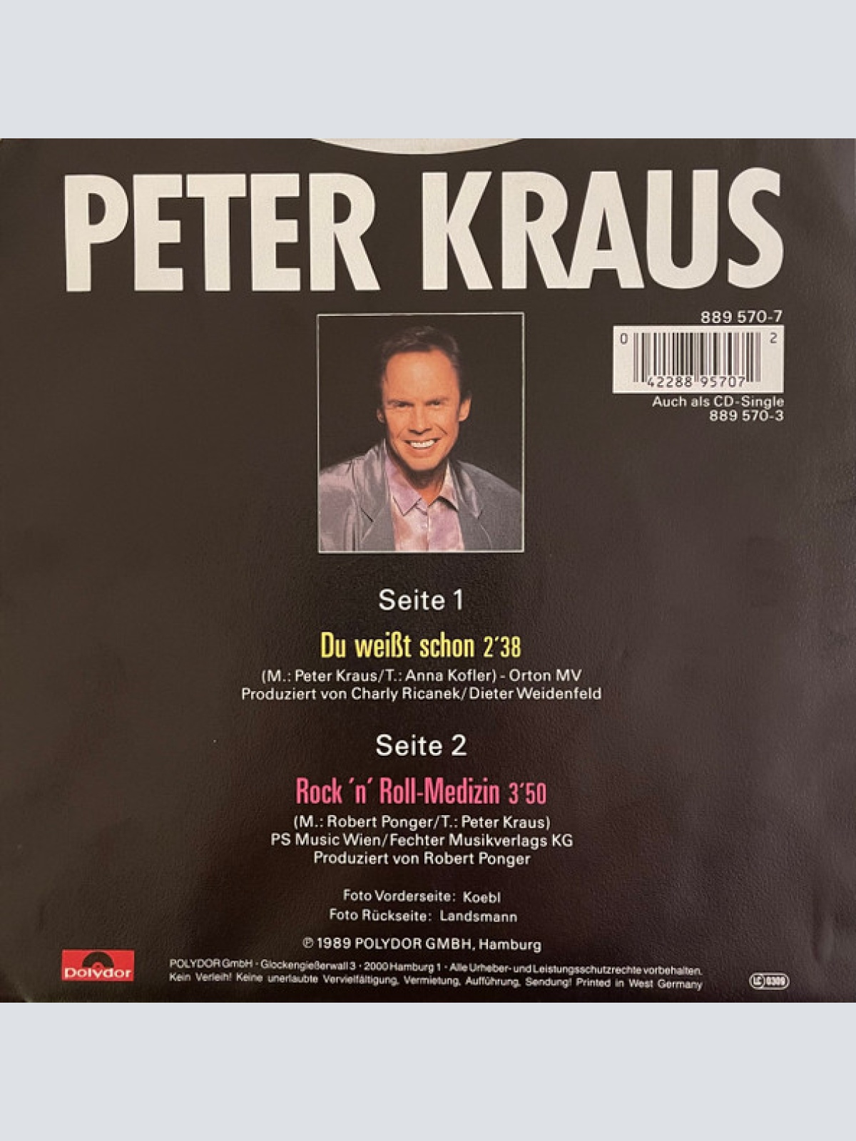 Vinyl / Peter Kraus - Du Weißt Schon