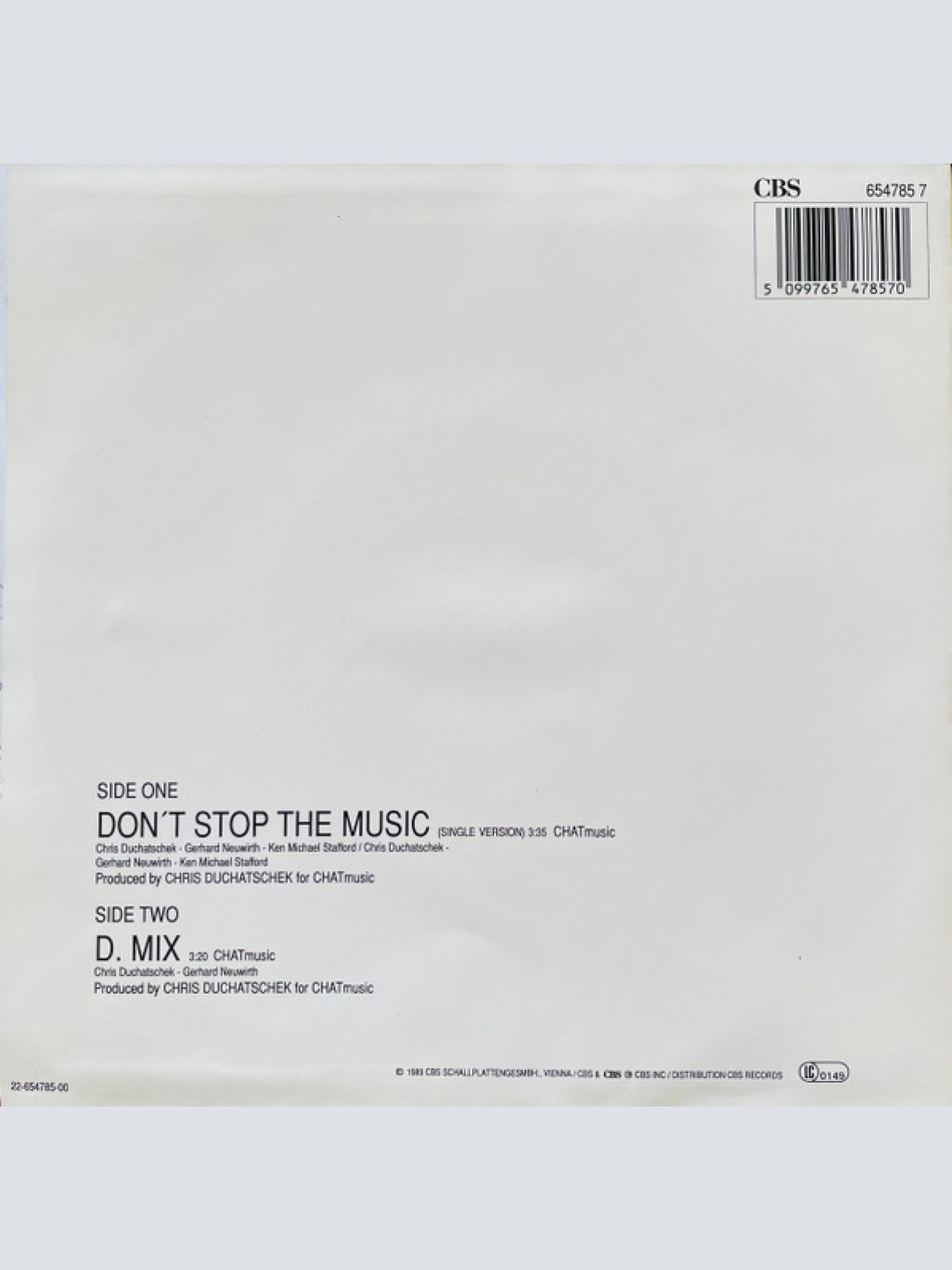 Vinyl / Kacy (3) - Don't Stop The Music
