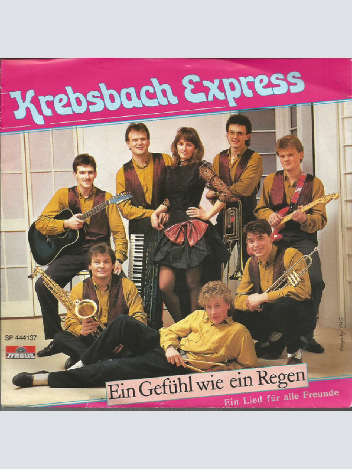 Vinyl / Krebsbach Express - Ein Gefühl Wie Ein Regen