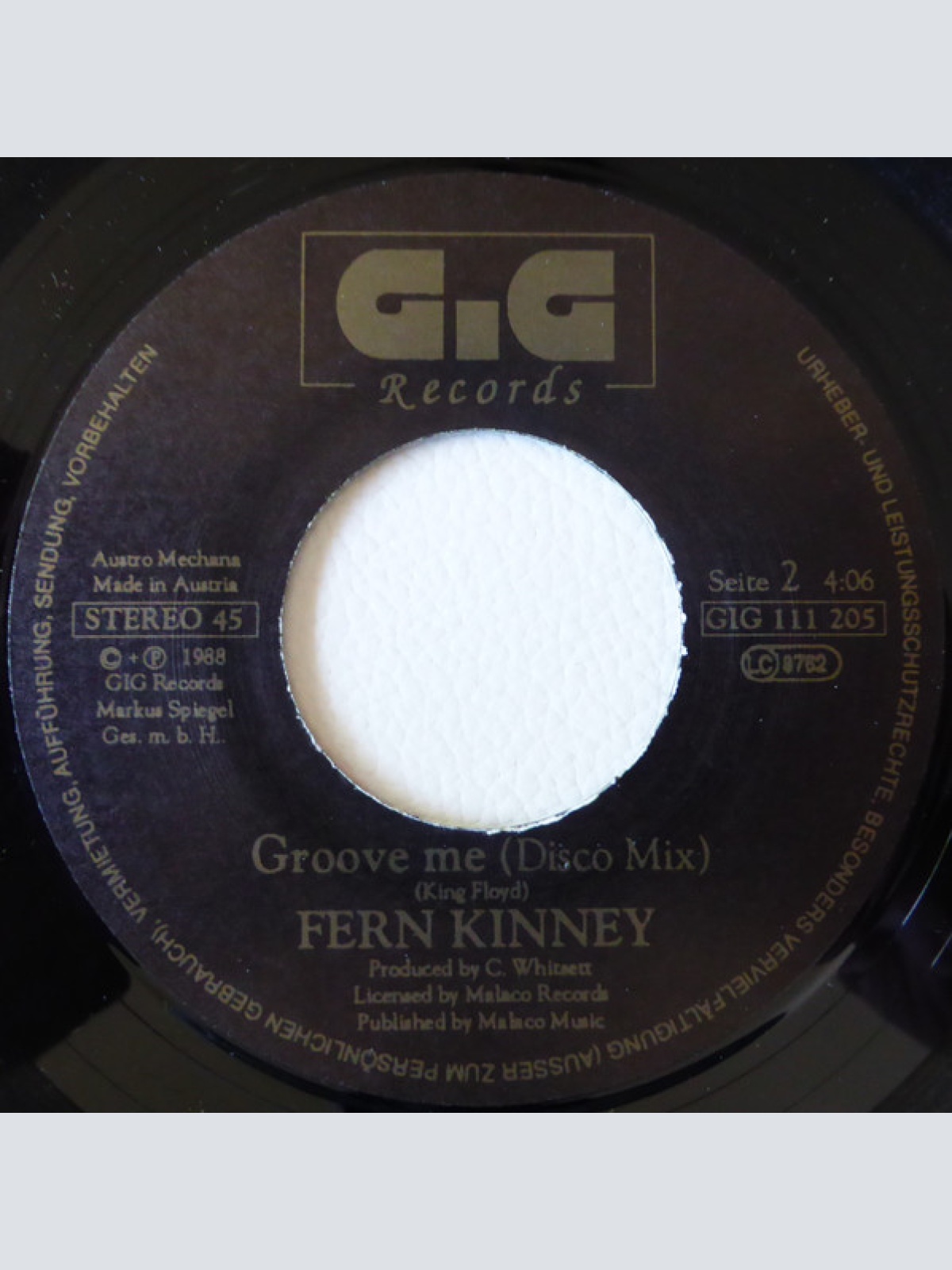 Vinyl / Fern Kinney - Groove me
