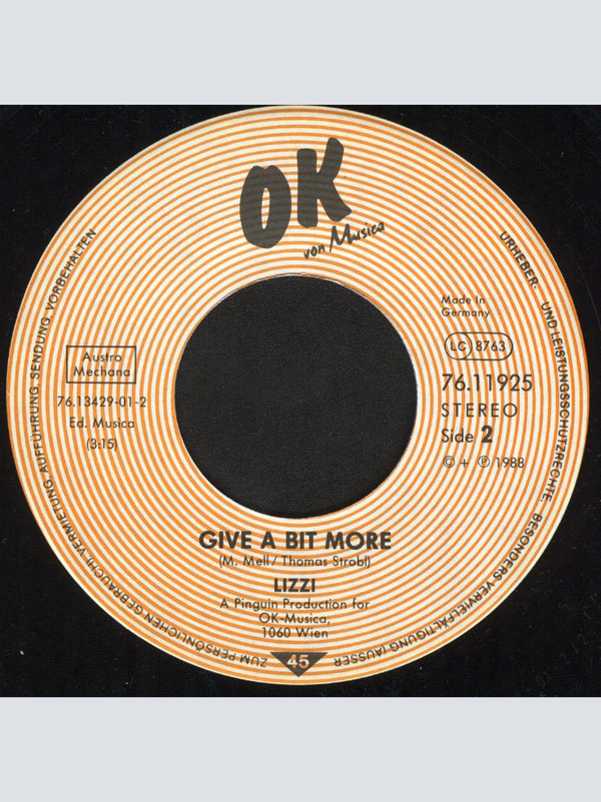 Vinyl / Lizzi* - Happy