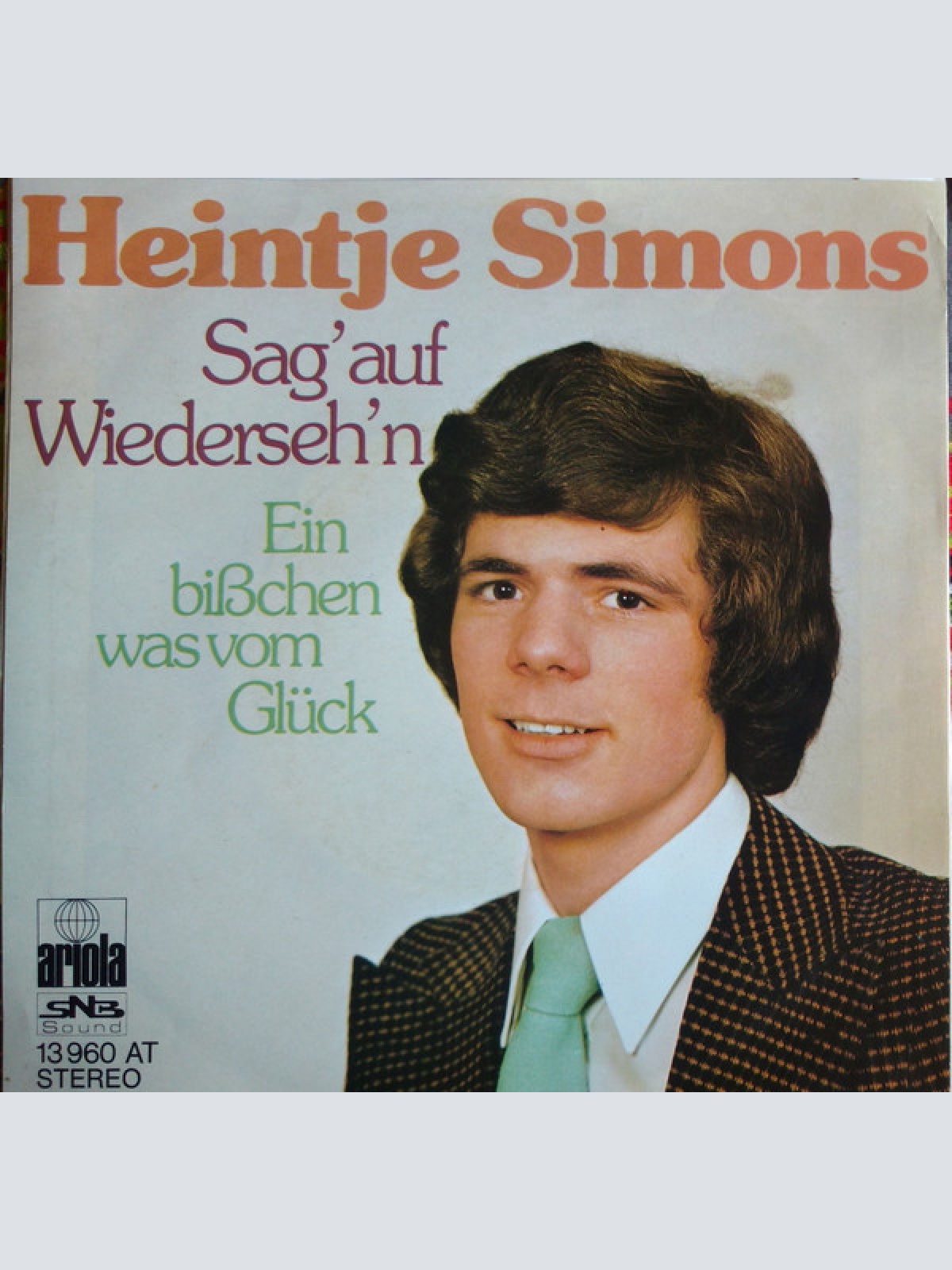 Vinyl / Heintje Simons* - Sag' Auf Wiederseh'n
