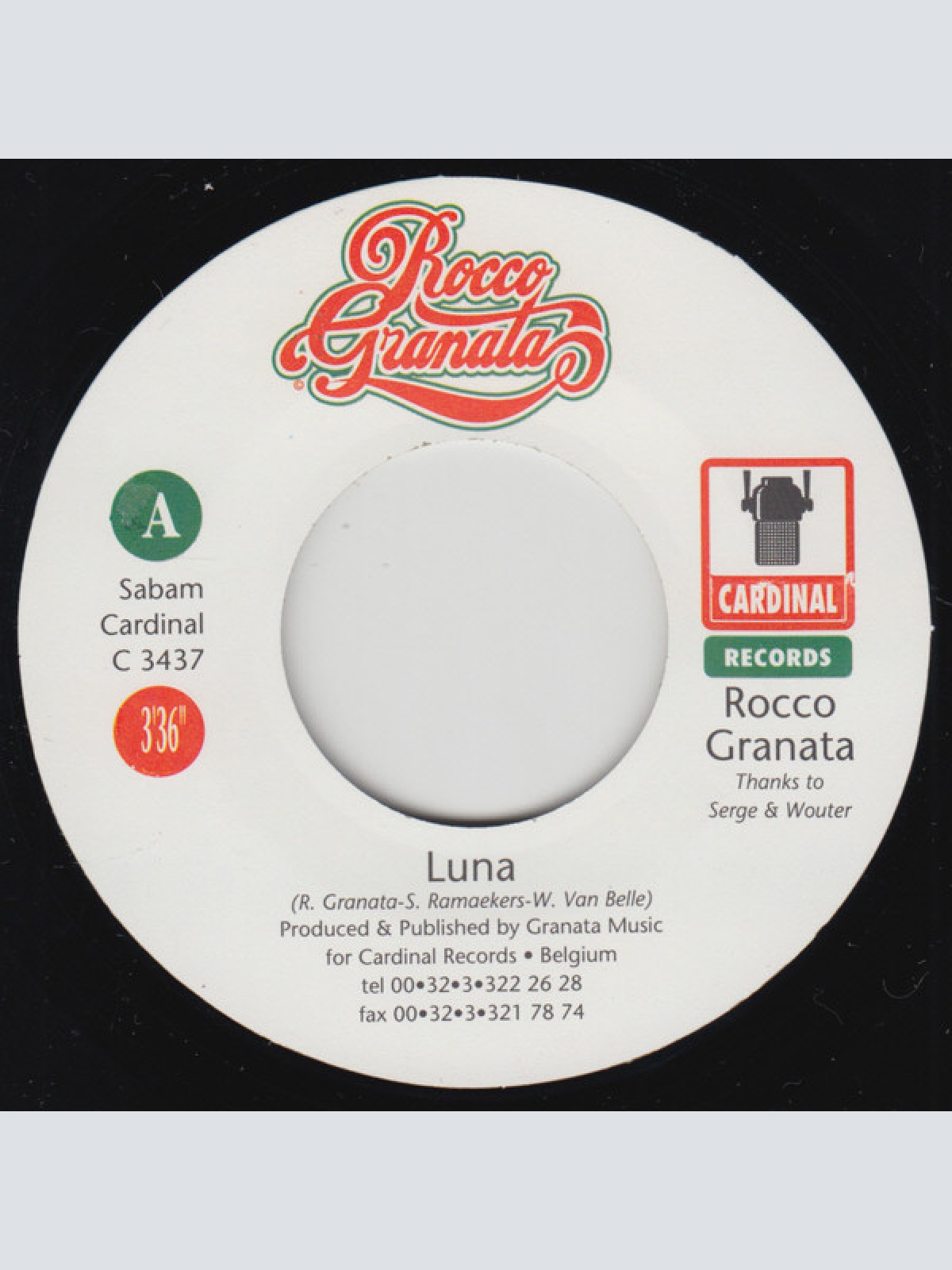 Vinyl / Rocco Granata - Bella Italia / Luna