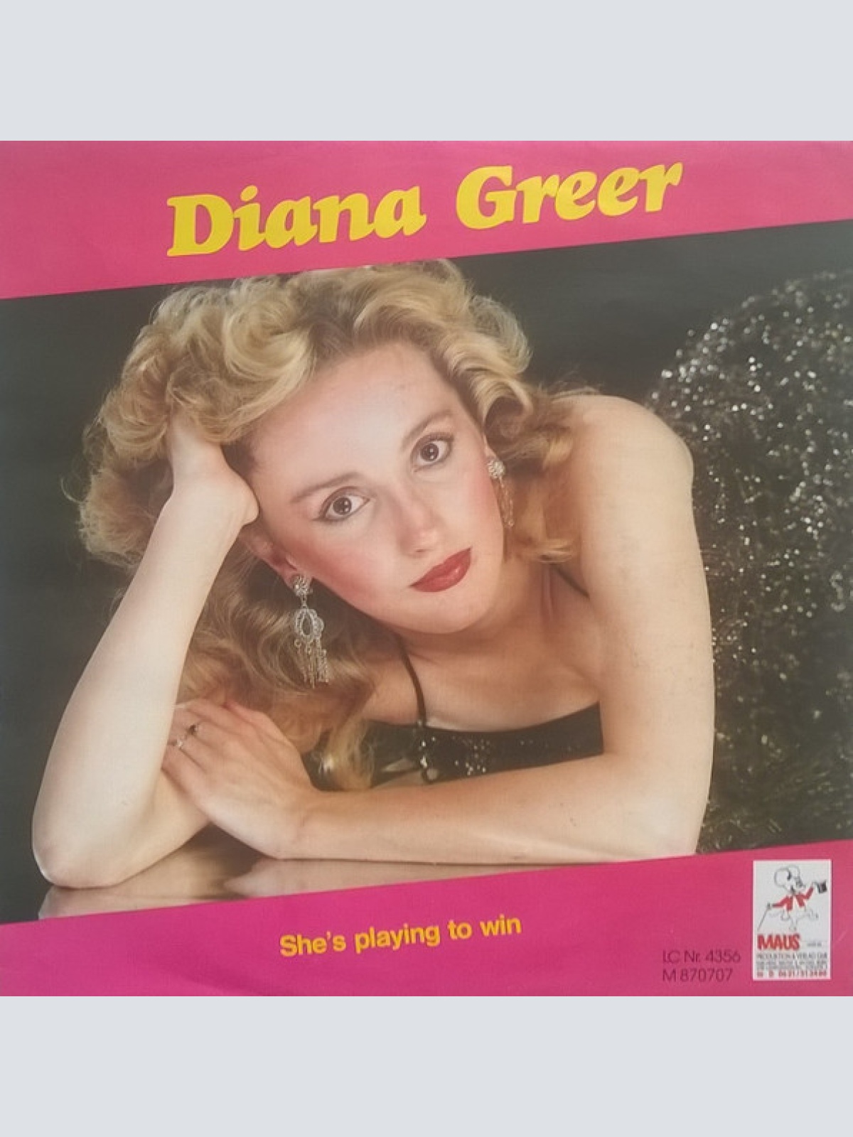 Vinyl / Diana Greer - She's Playing To Win