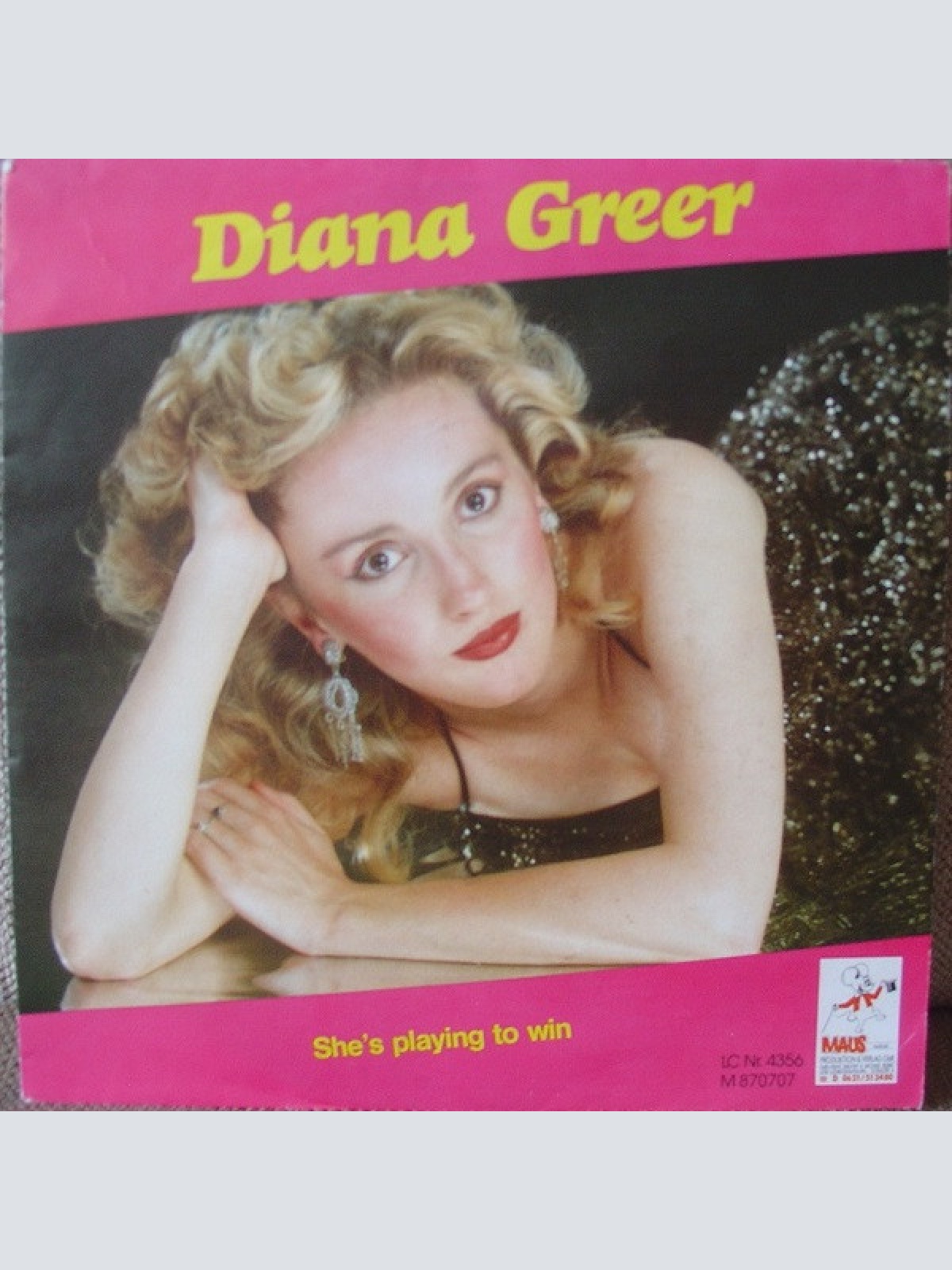 Vinyl / Diana Greer - She's Playing To Win