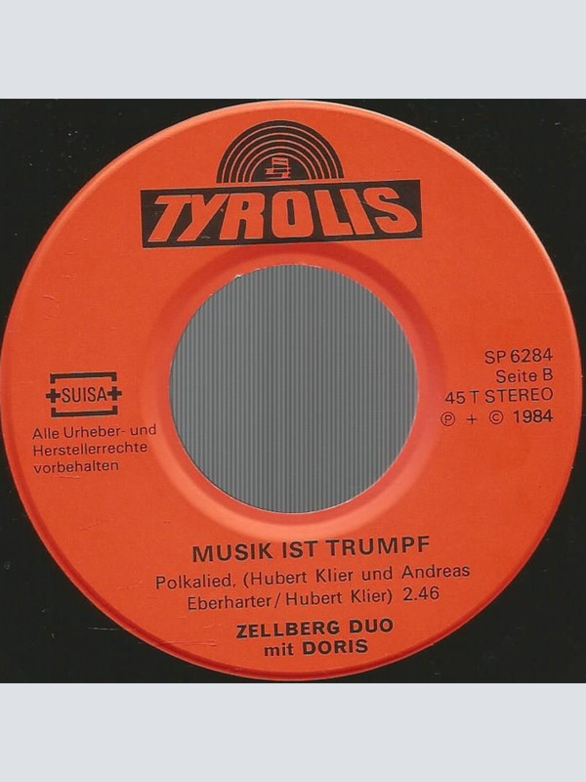Vinyl / Zellberg Duo Mit Doris - Goldene Ringe