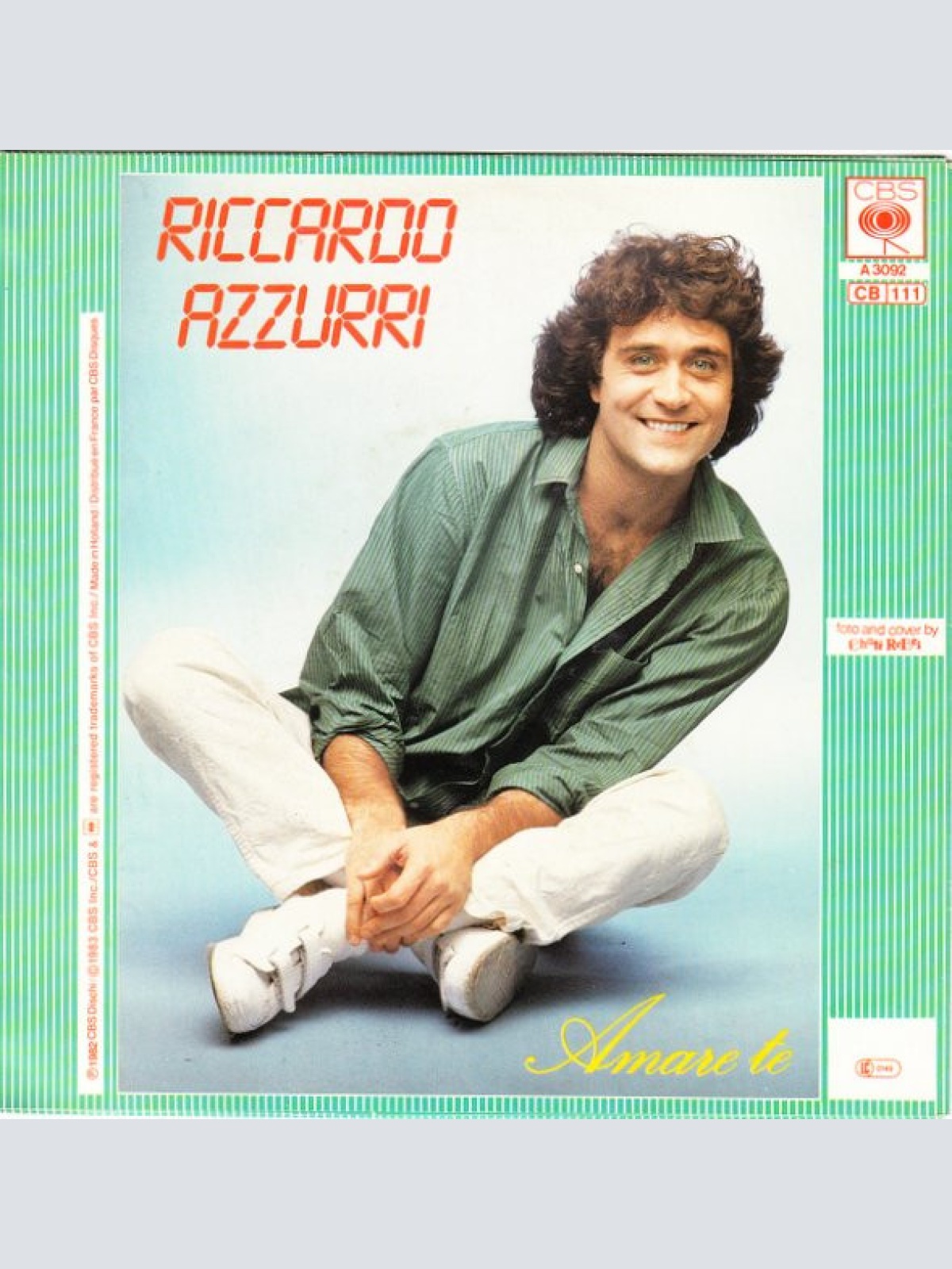 Vinyl / Riccardo Azzurri - Vento Di Terra, Vento Di Mare