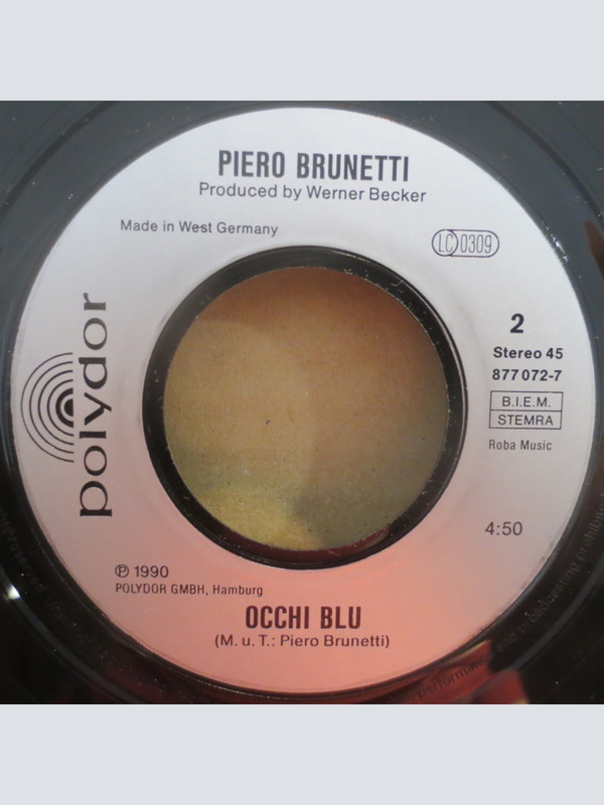 Vinyl / Piero Brunetti - Cin, Cin