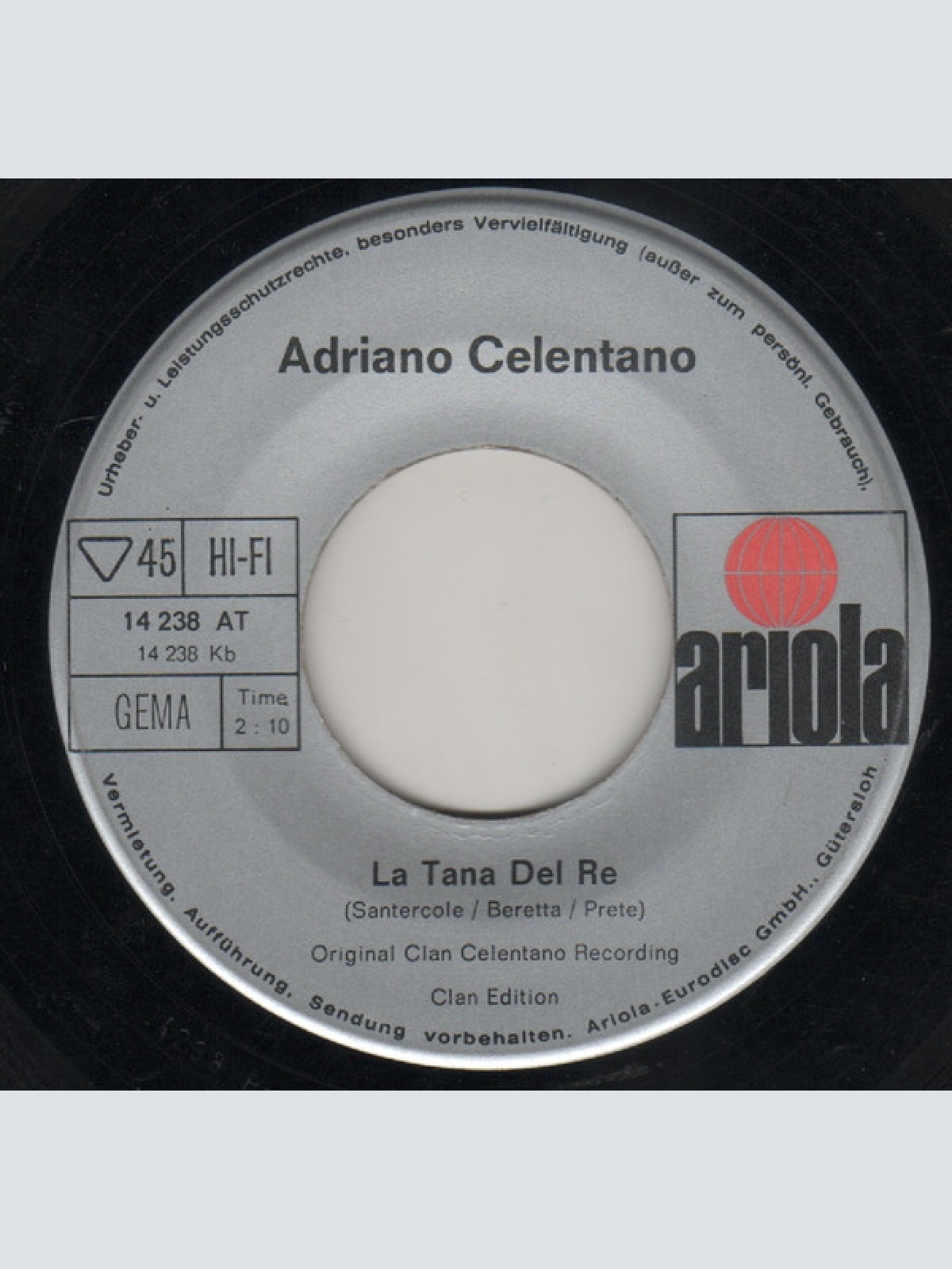 Vinyl / Adriano Celentano - L'attore