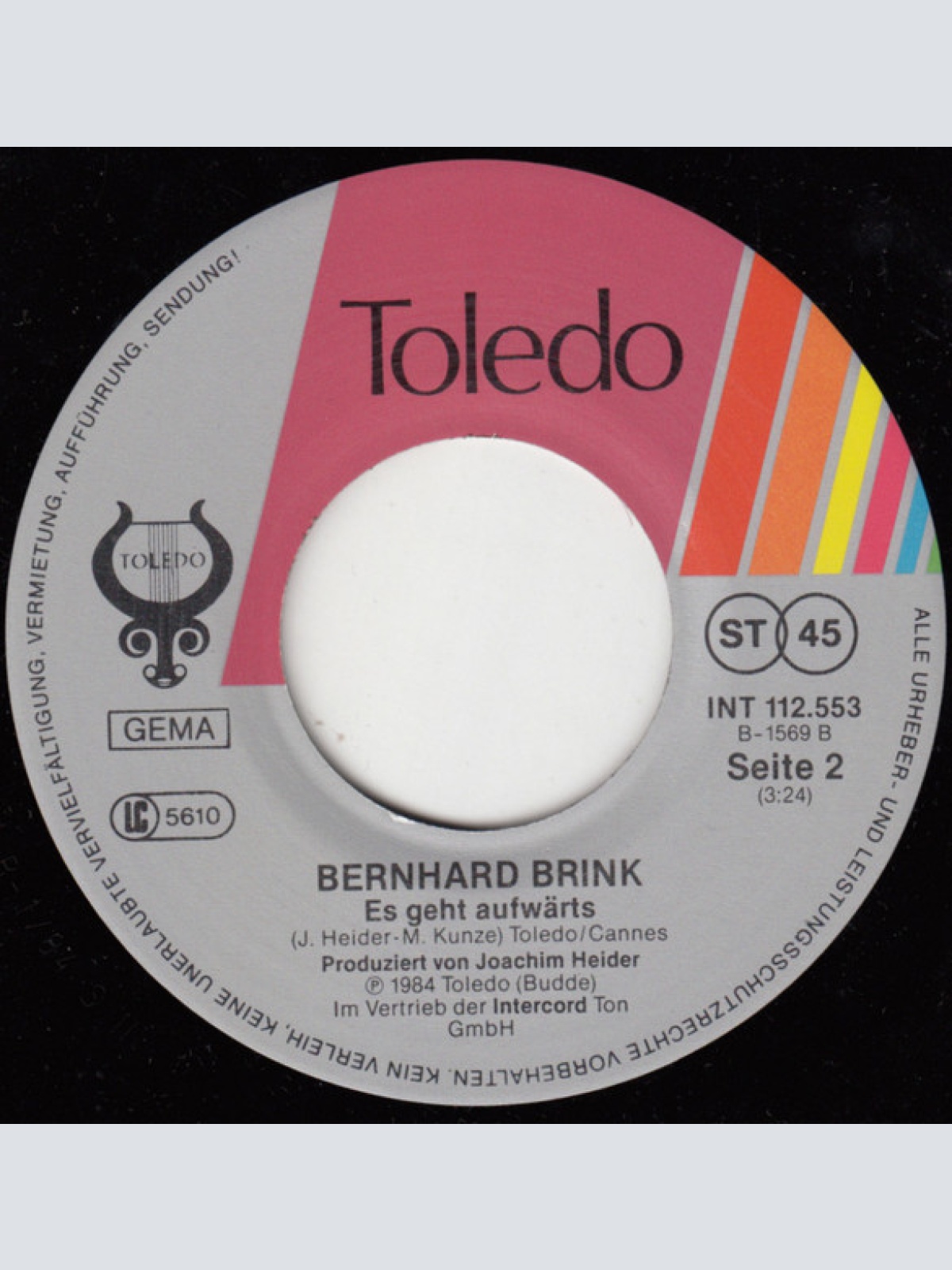 Vinyl / Bernhard Brink - Willkommen Im Dschungel