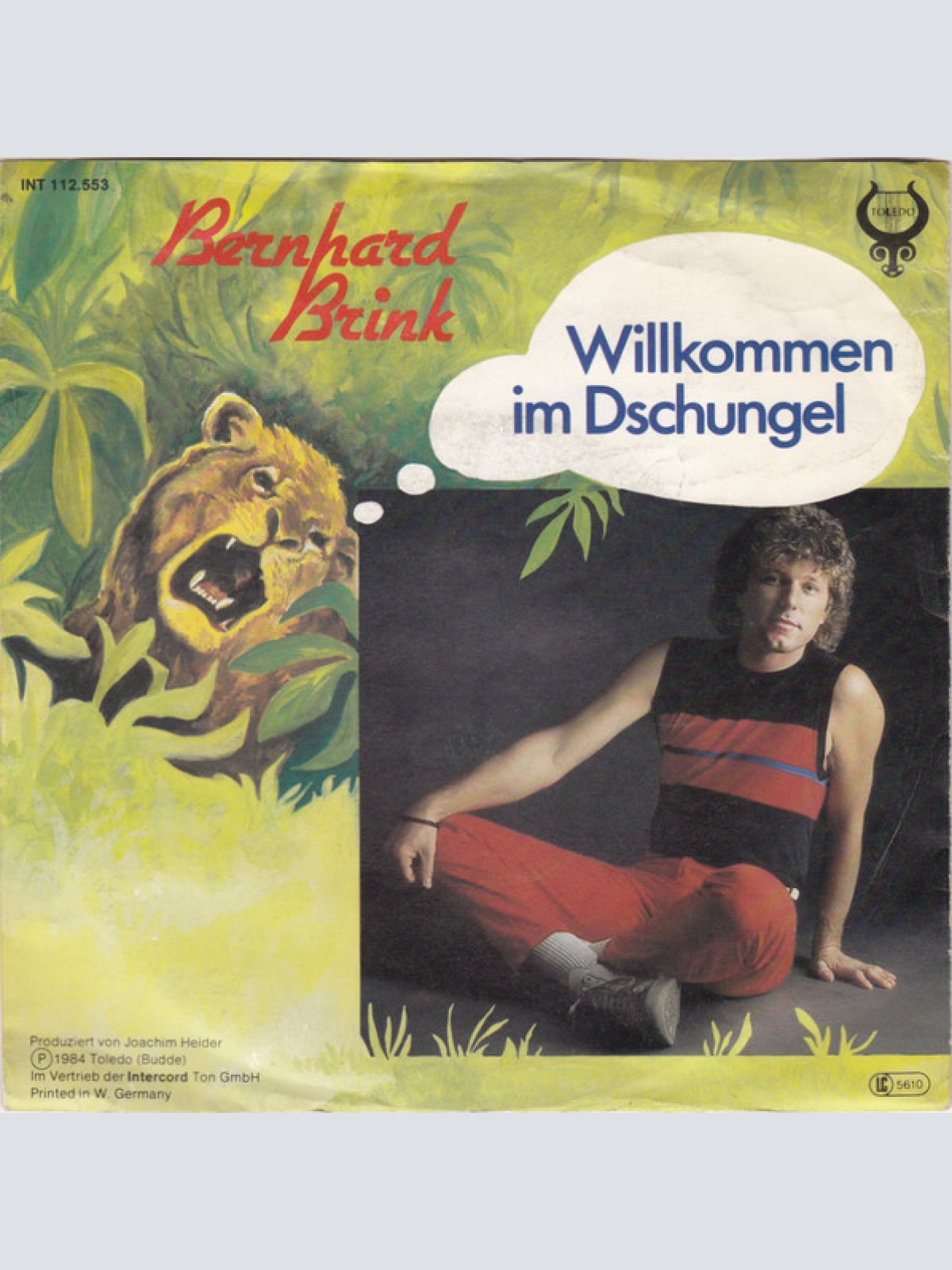 Vinyl / Bernhard Brink - Willkommen Im Dschungel