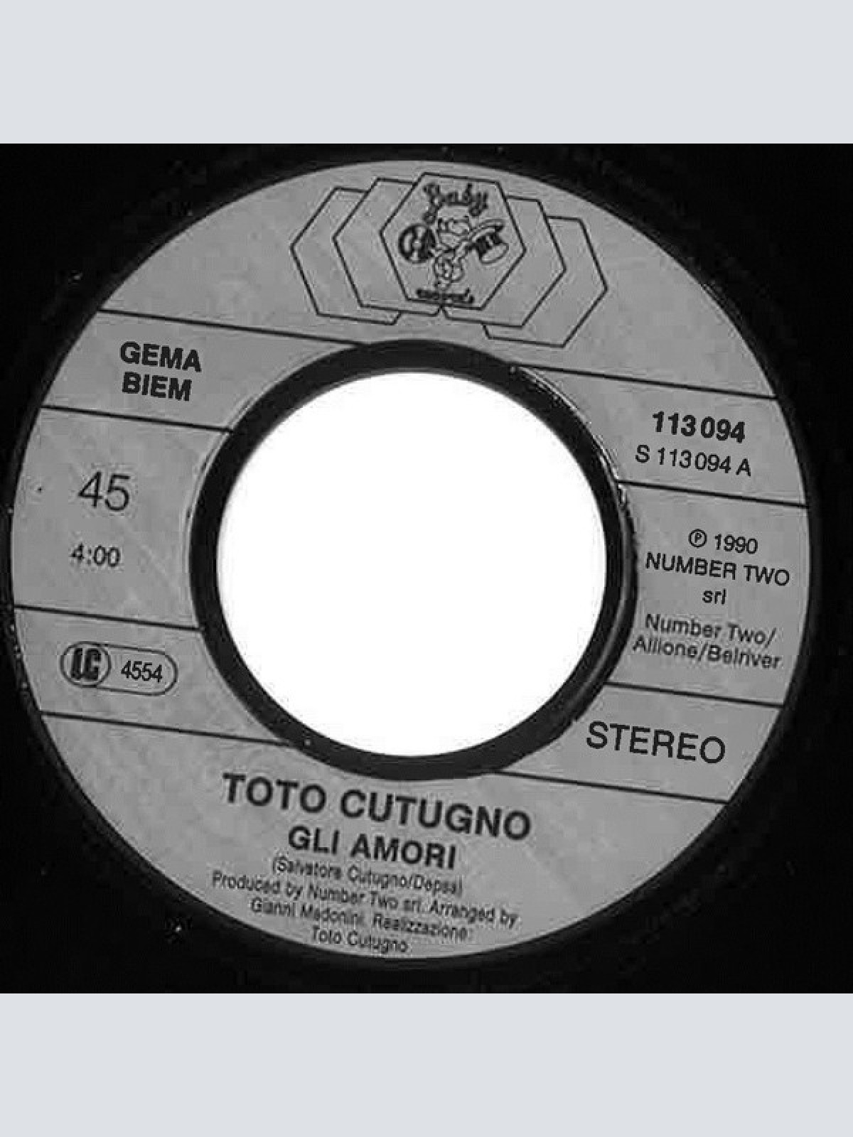 Vinyl / Toto Cutugno - Gli Amori