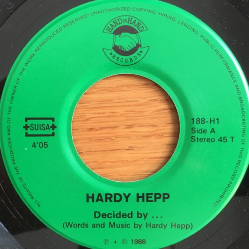 Vinyl / Hardy Hepp - Decided by... / Heavens' Door
