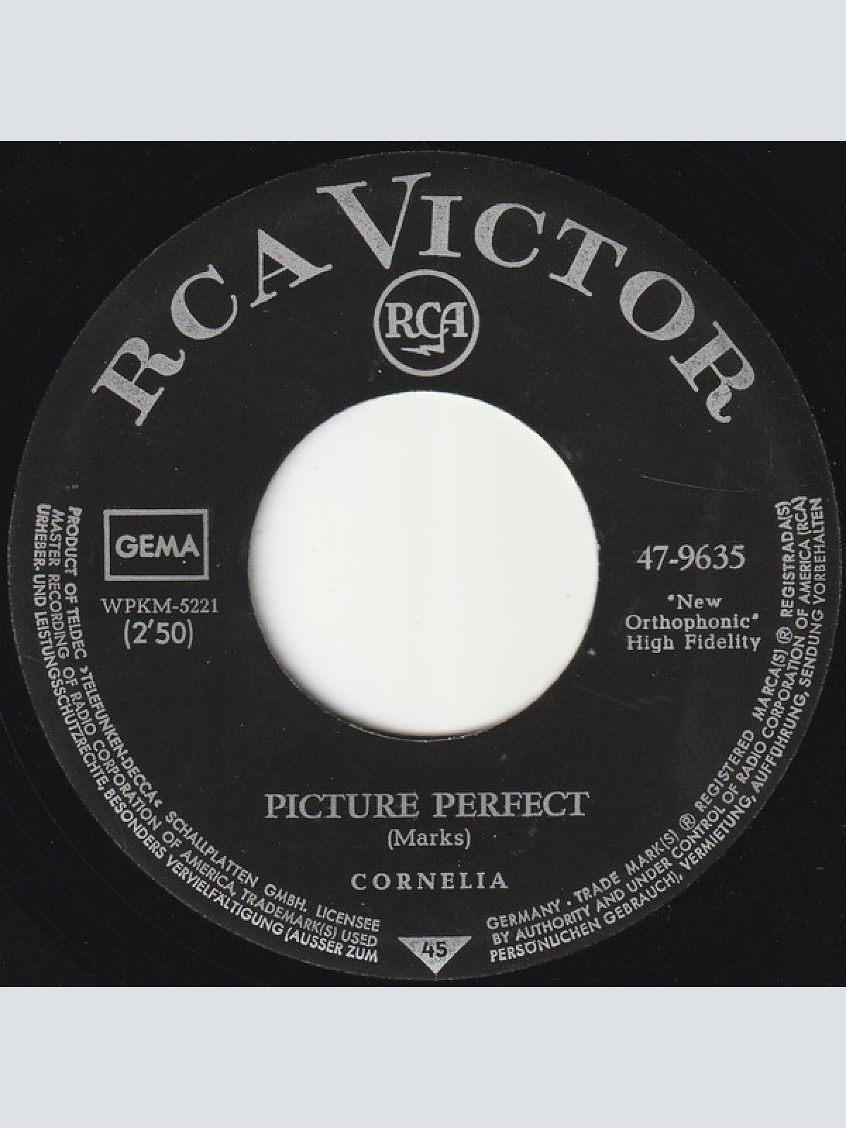 Vinyl / Cornelia (4) - Picking Up Pebbles