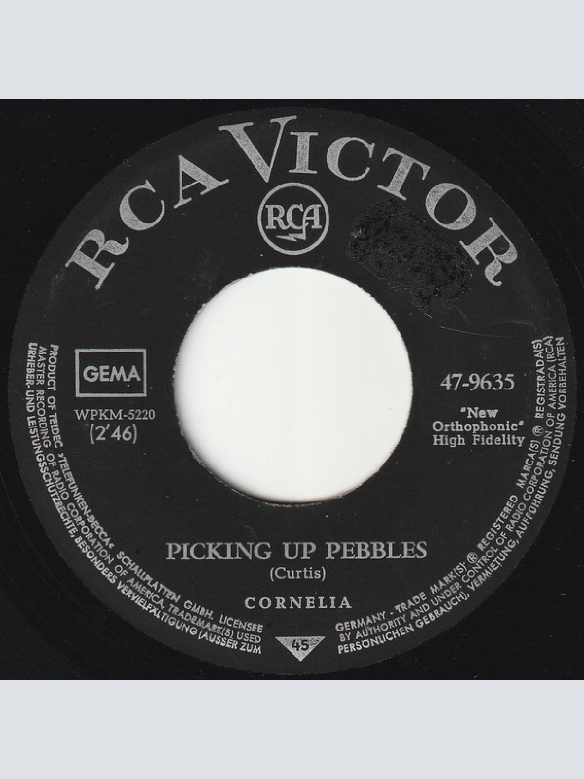 Vinyl / Cornelia (4) - Picking Up Pebbles