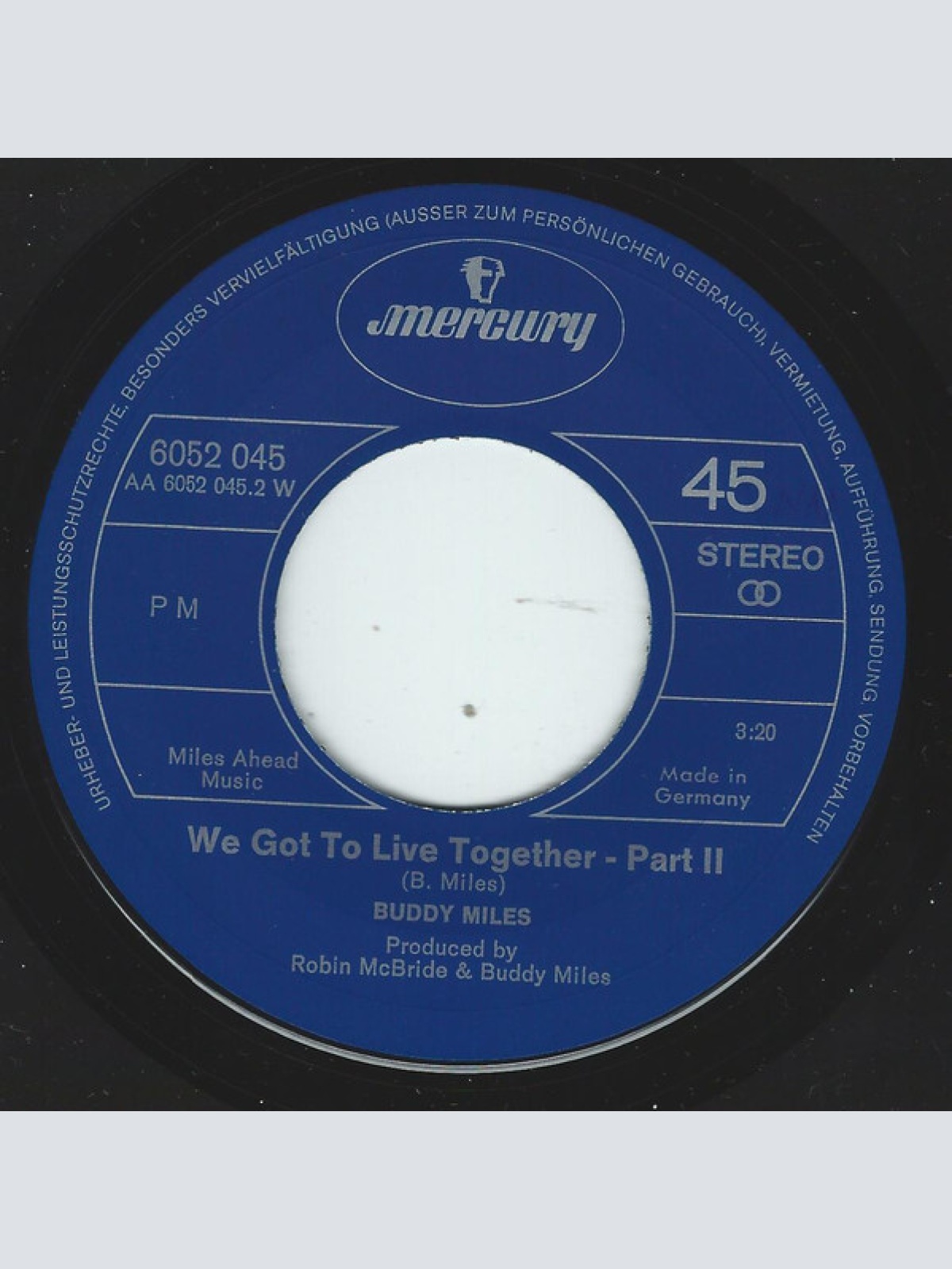 Vinyl / Buddy Miles - We Got To Live Together