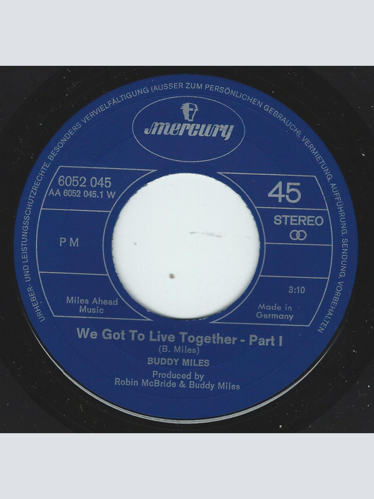 Vinyl / Buddy Miles - We Got To Live Together