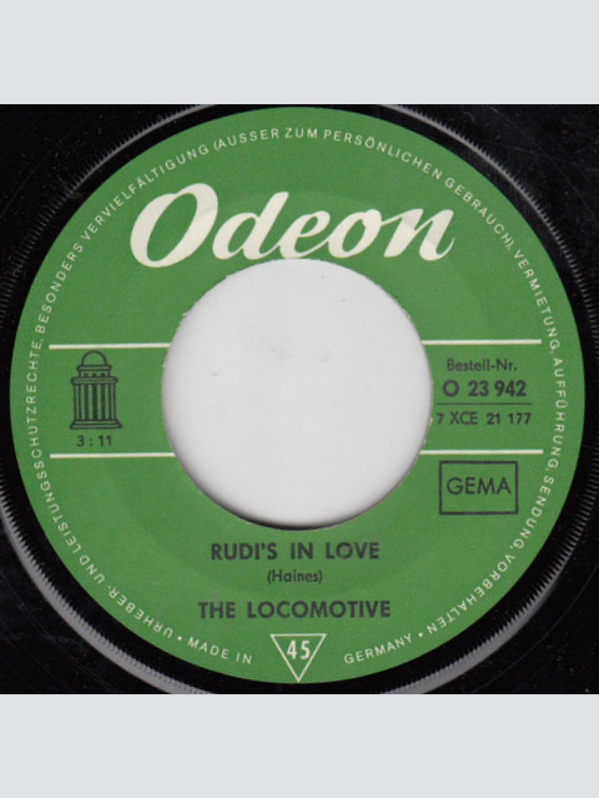 Vinyl / The Locomotive* - Rudi's In Love / Never Set Me Free