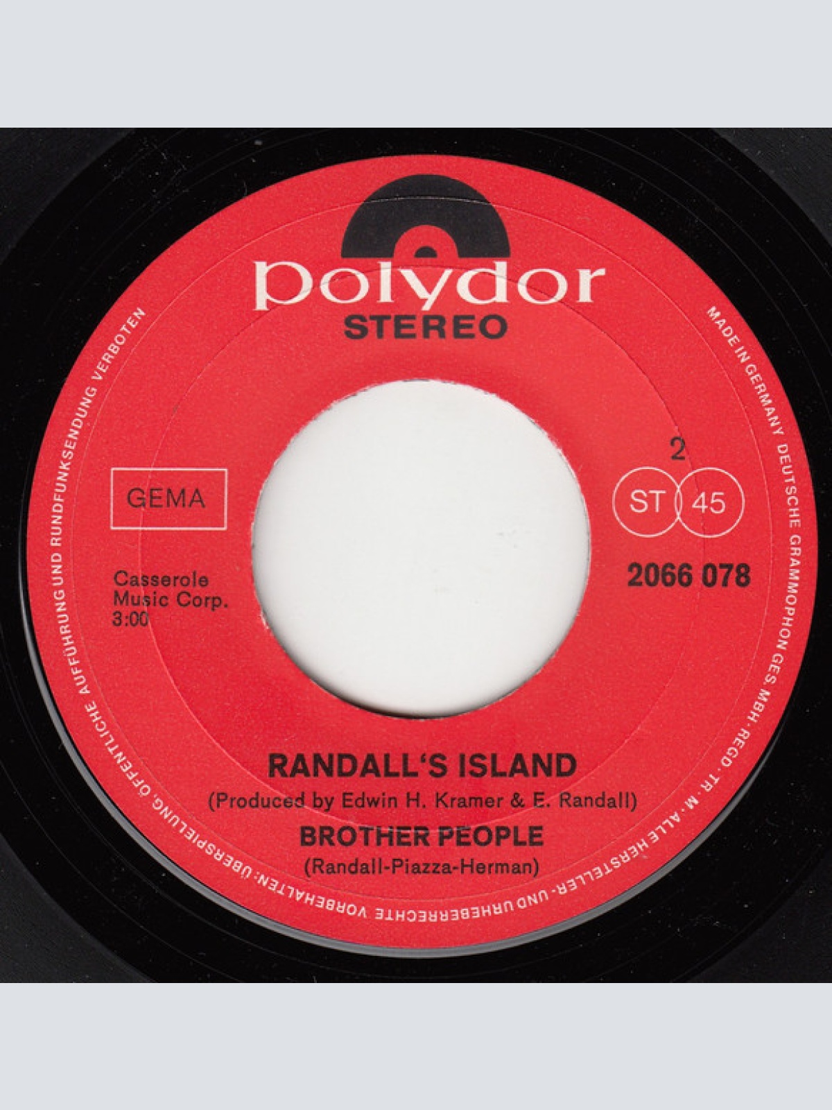 Vinyl / Randall's Island - Life In Botanical Gardens