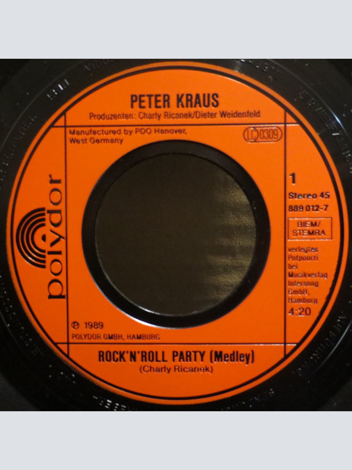 Vinyl / Peter Kraus - Rock 'n' Roll Party