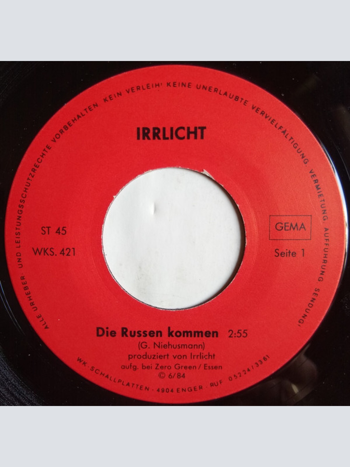 Vinyl / Irrlicht (5) - Die Russen Kommen
