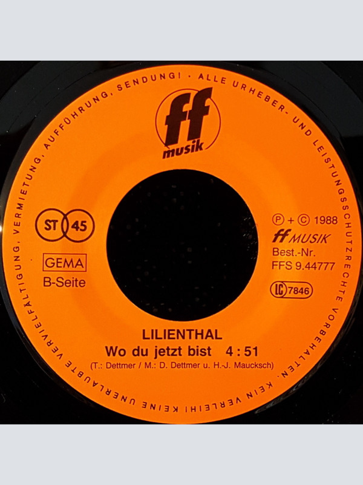 Vinyl / Lilienthal (2) - Er Mag Keinen Jazz