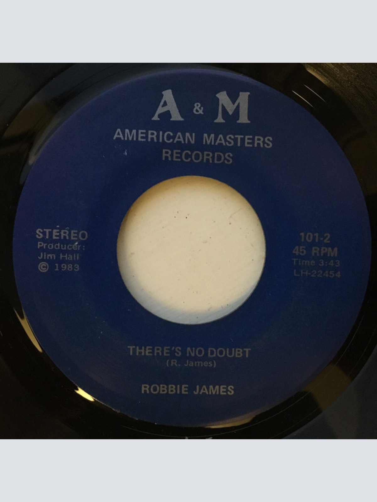 Vinyl / Robbie James (4) - Key To My Front Door / There's No Doubt