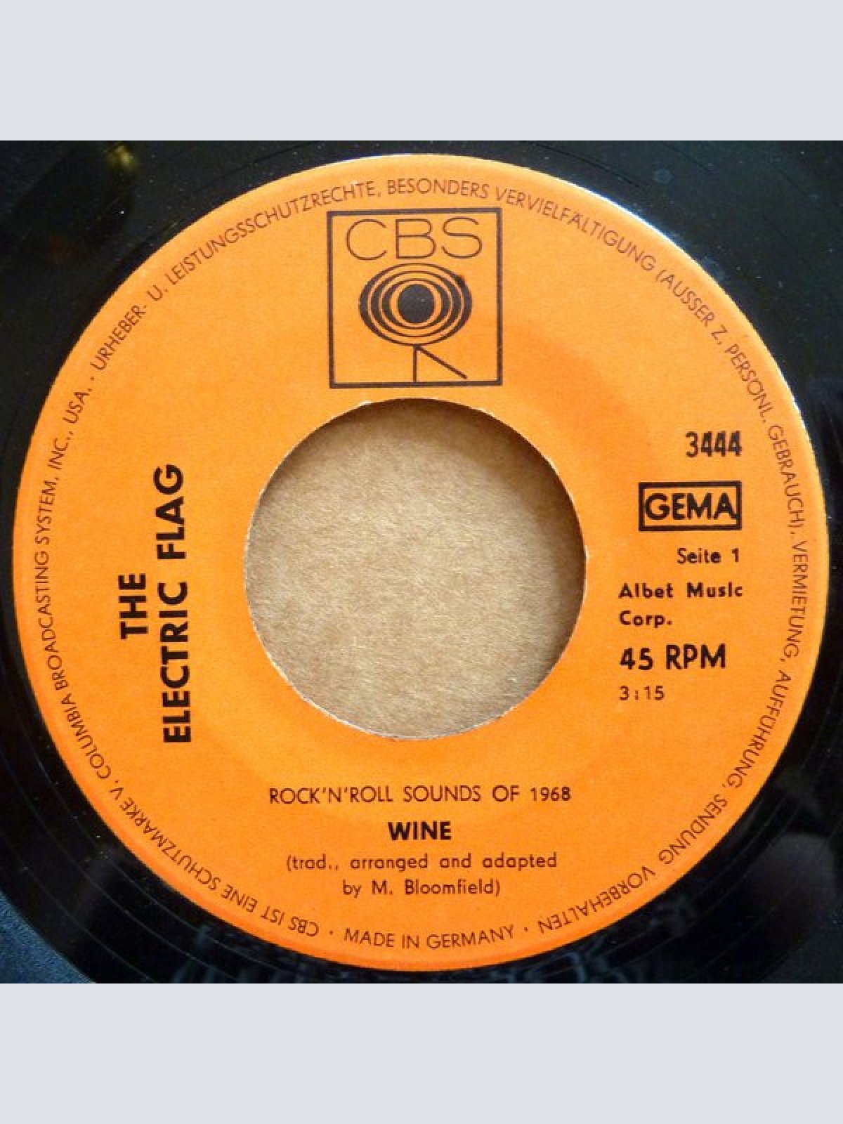 Vinyl / The Electric Flag - Wine