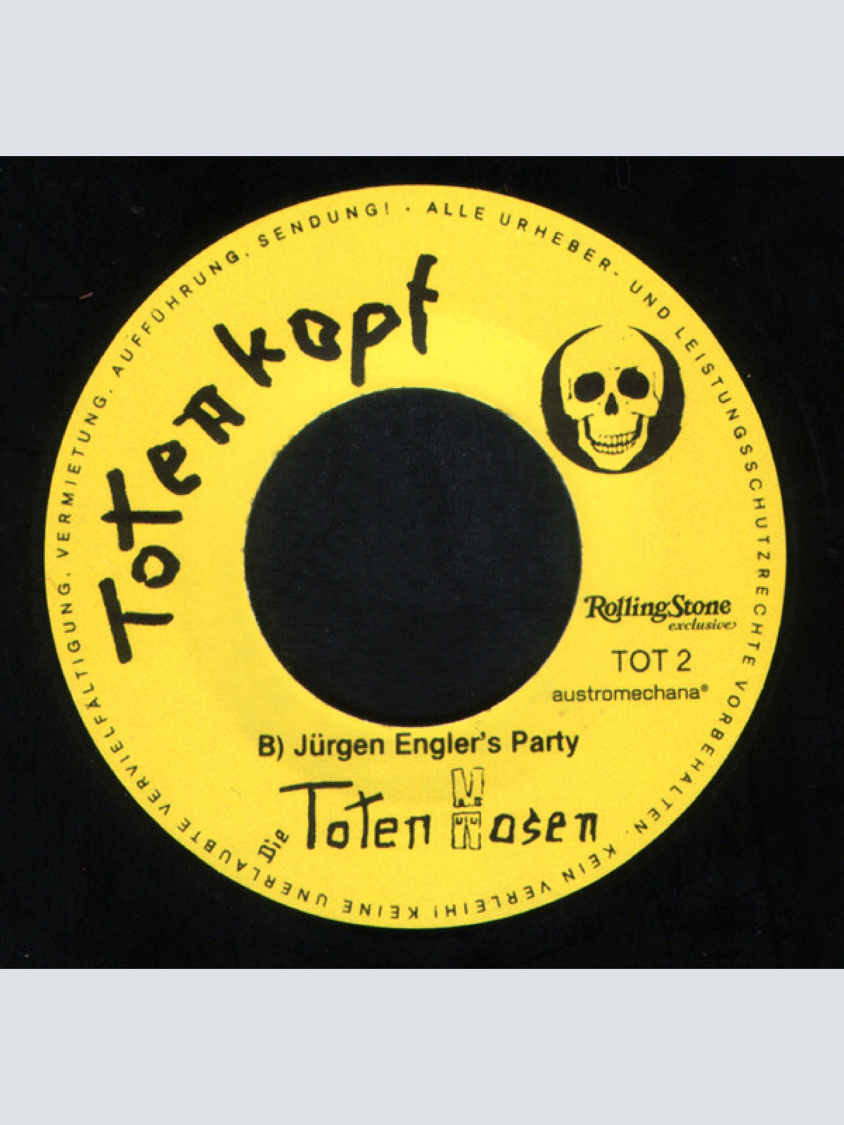 Vinyl / Die Toten Hosen - Wir Sind Bereit / Jürgen Engler's Party