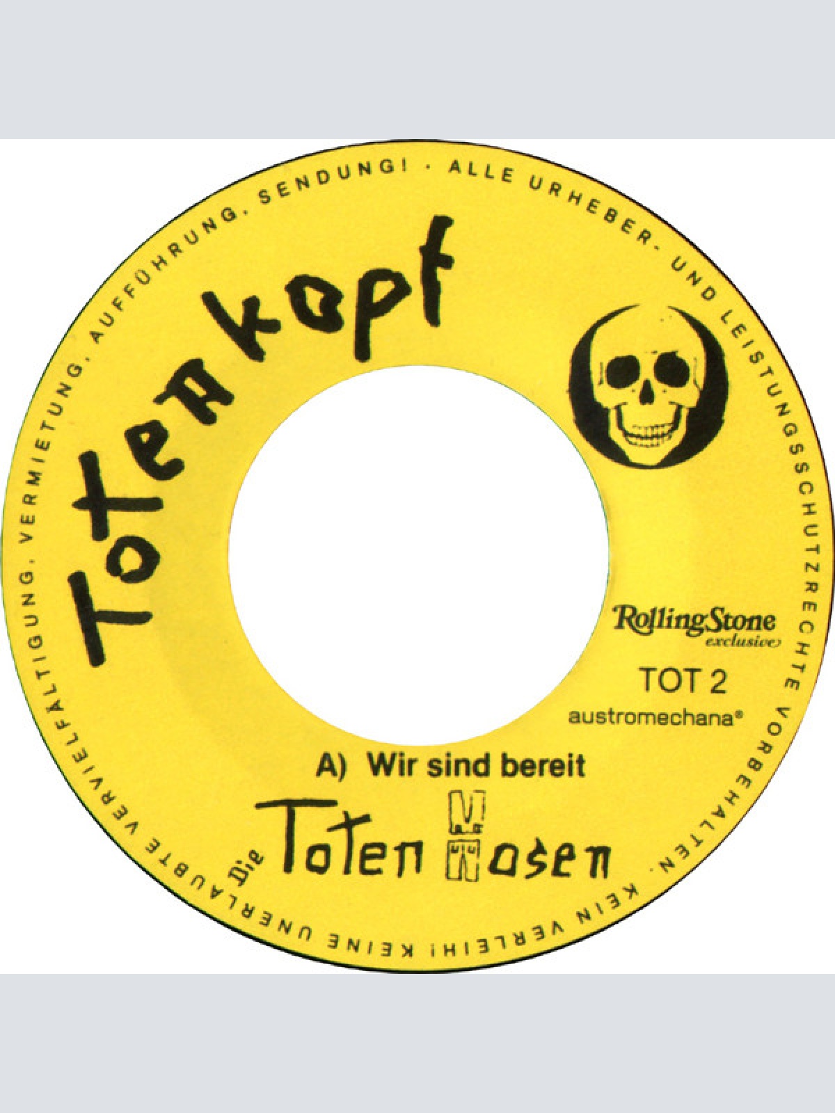 Vinyl / Die Toten Hosen - Wir Sind Bereit / Jürgen Engler's Party