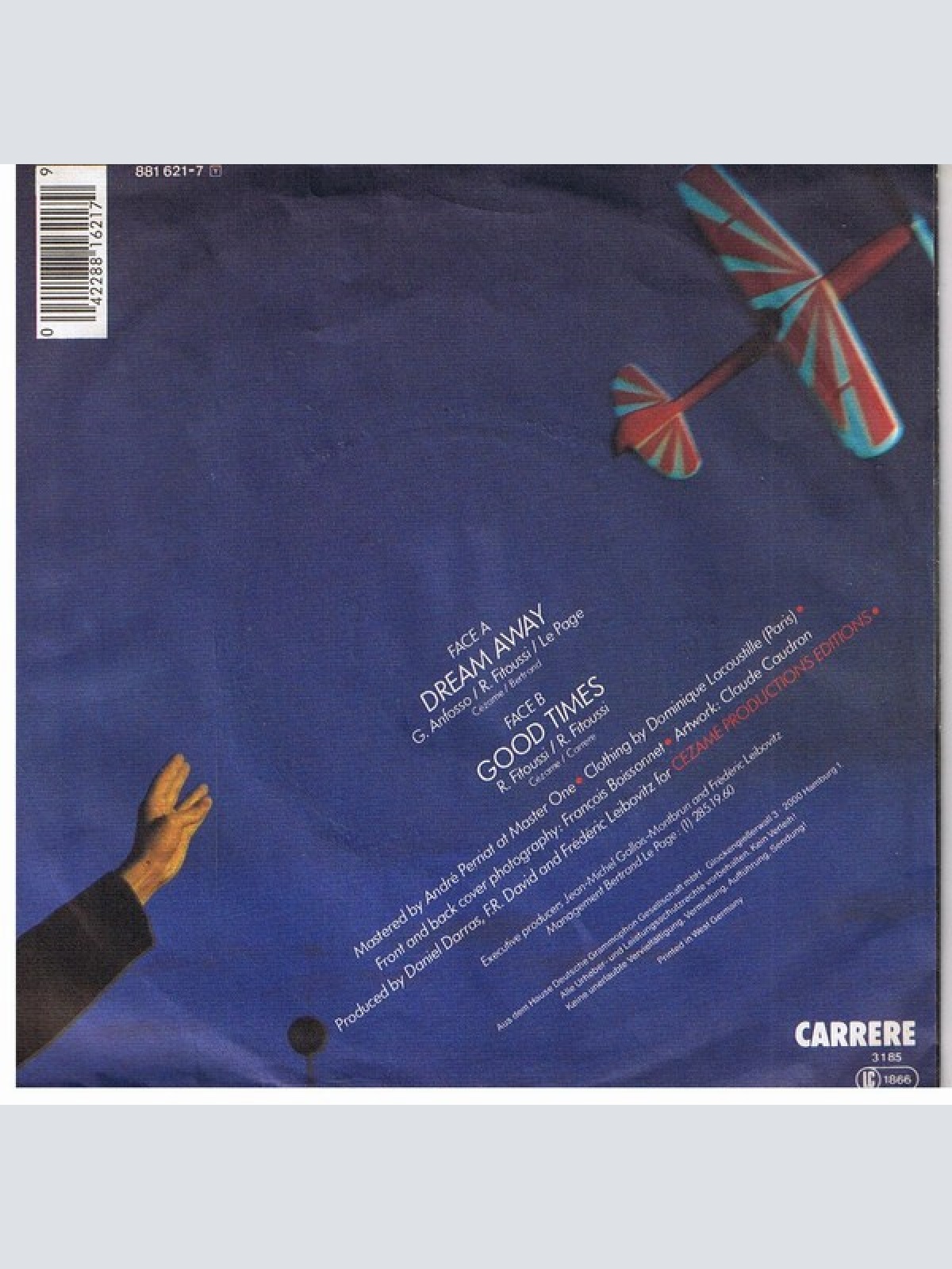 Vinyl / F.R. David - Dream Away