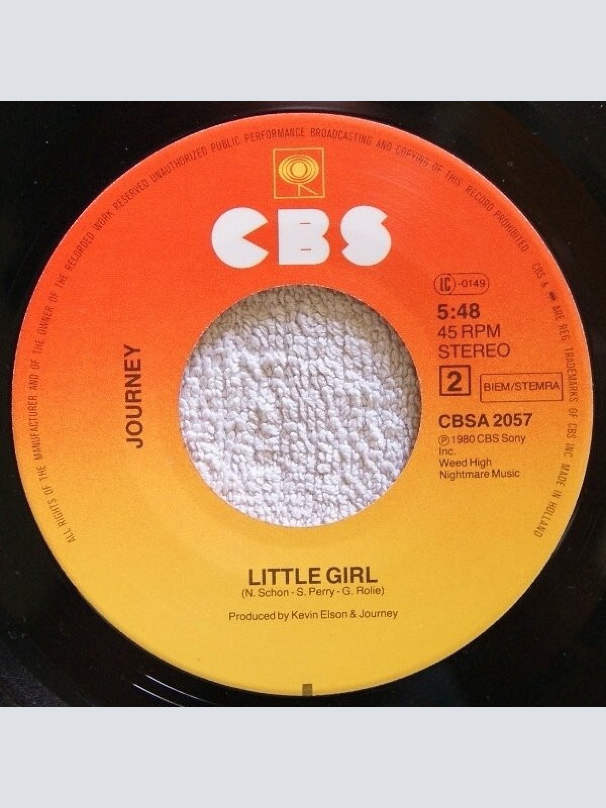 Vinyl / Journey - Open Arms