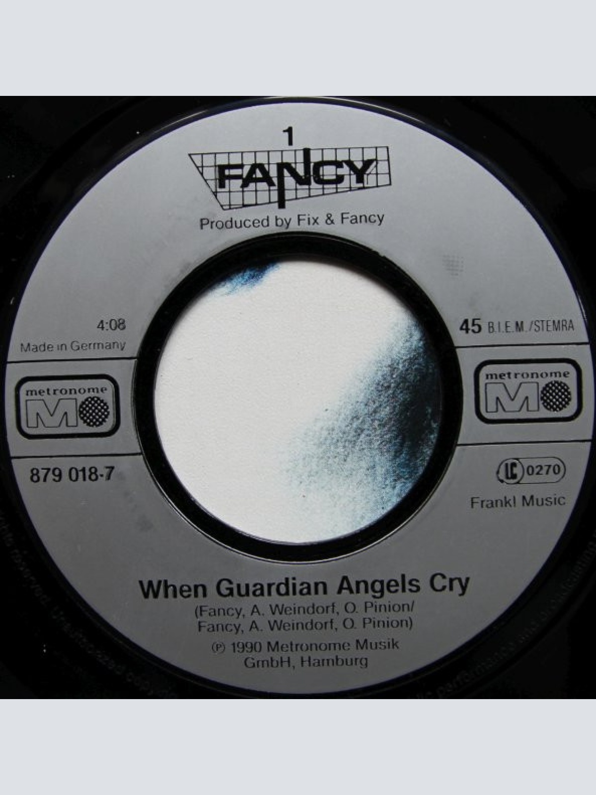 Vinyl / Fancy - When Guardian Angels Cry