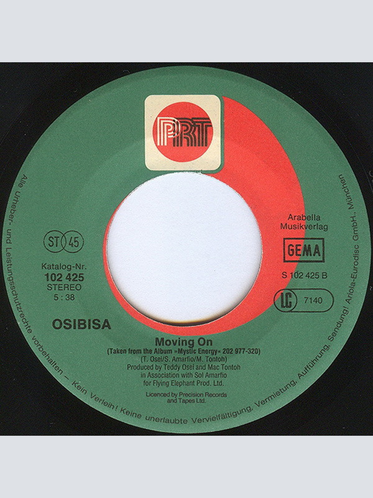 Vinyl / Osibisa - Celebration