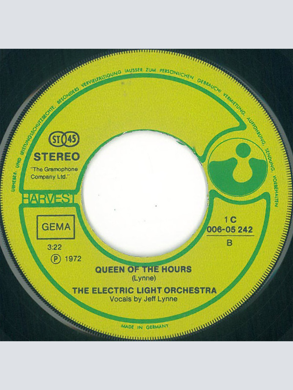 Vinyl / The Electric Light Orchestra* - Roll Over Beethoven / Queen Of The Hours