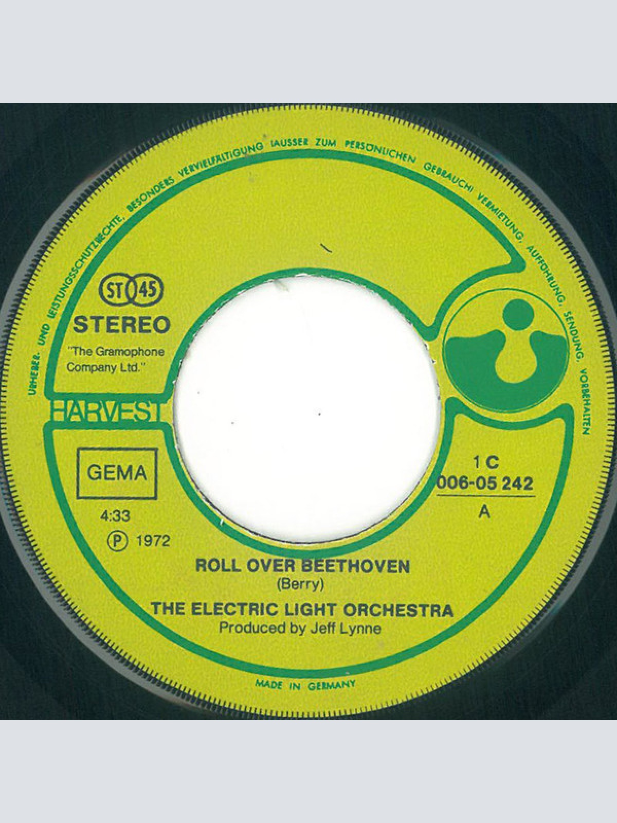 Vinyl / The Electric Light Orchestra* - Roll Over Beethoven / Queen Of The Hours