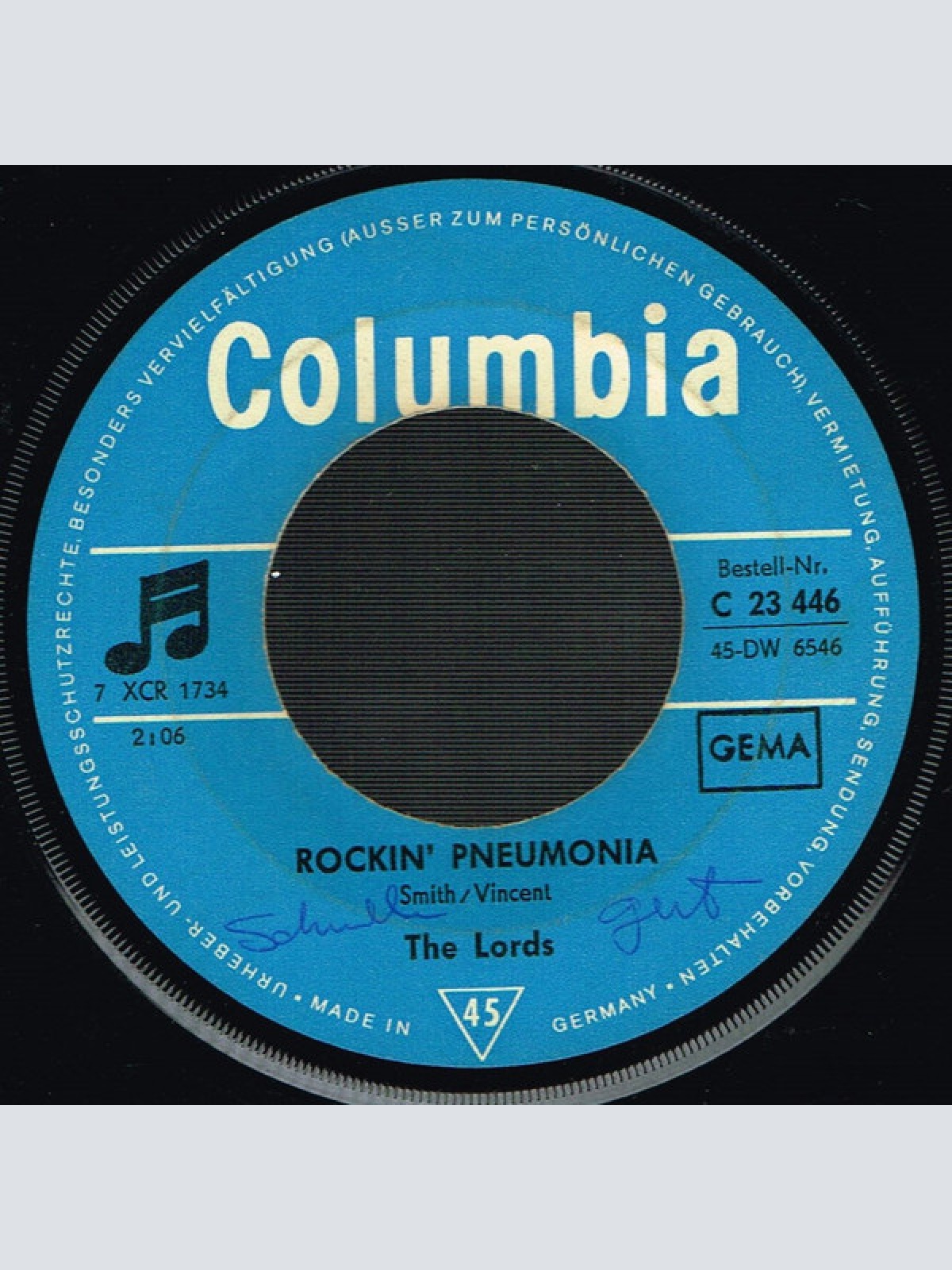 Vinyl / The Lords - Good Side Of June