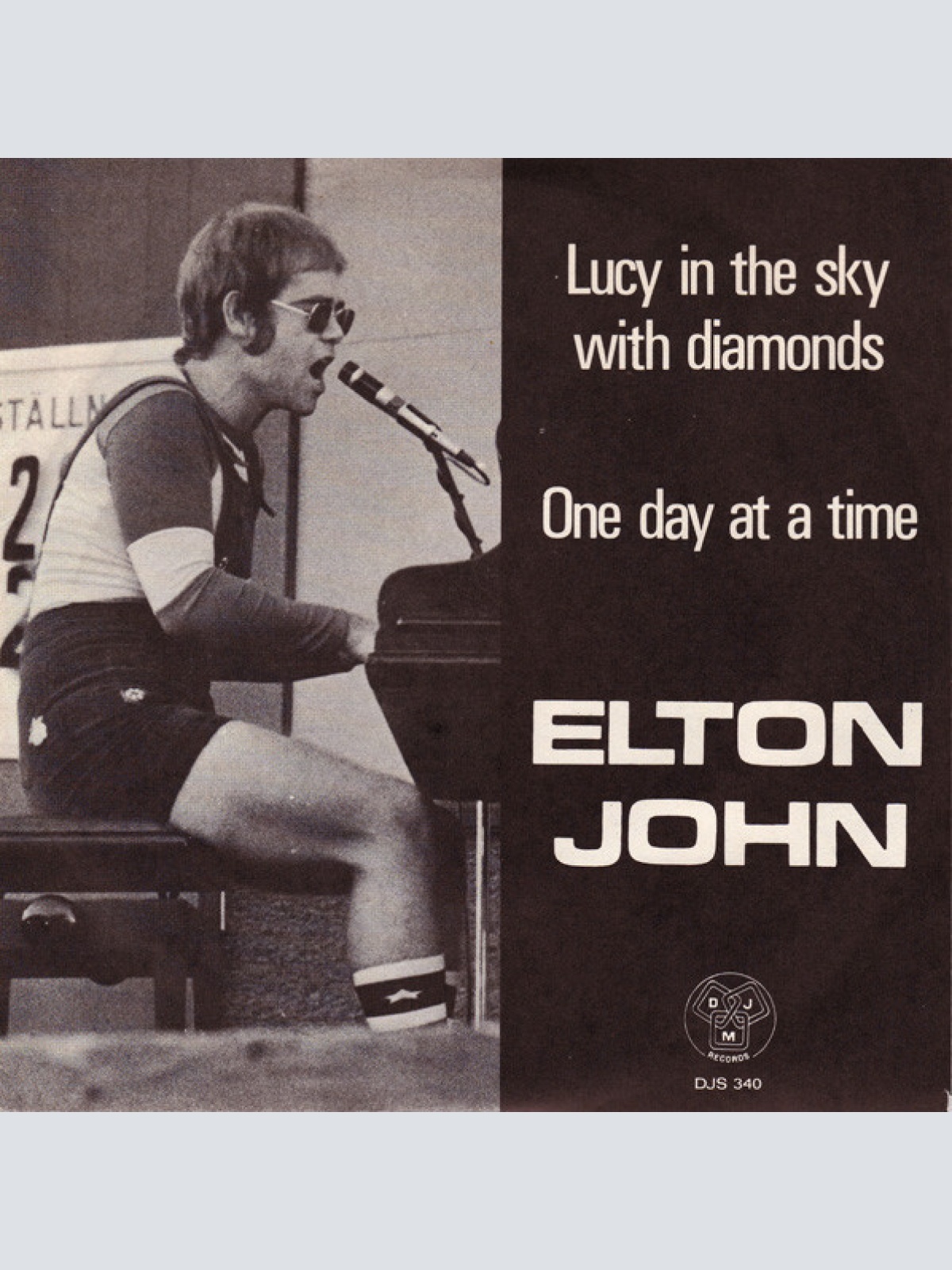 Vinyl / Elton John - Lucy In The Sky With Diamonds / One Day At A Time