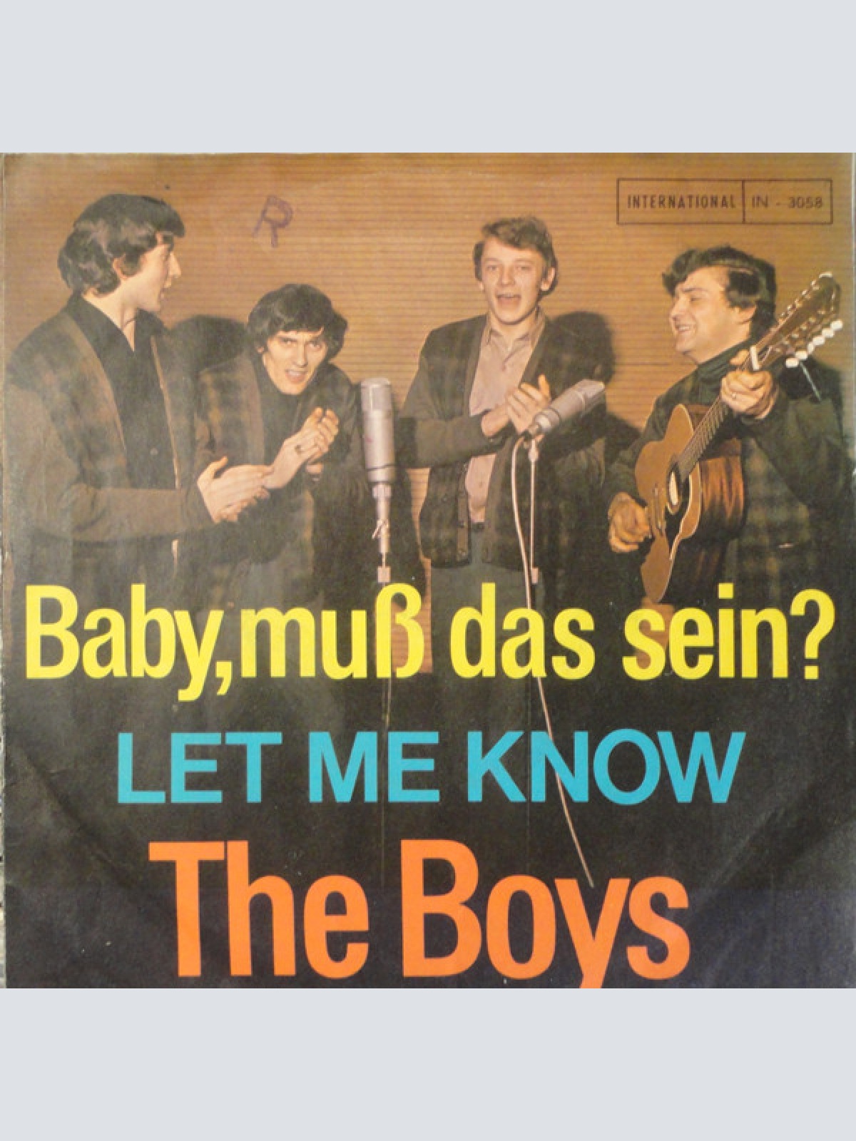 Vinyl / The Boys (26) - Baby, Muß Das Sein? / Let Me Know