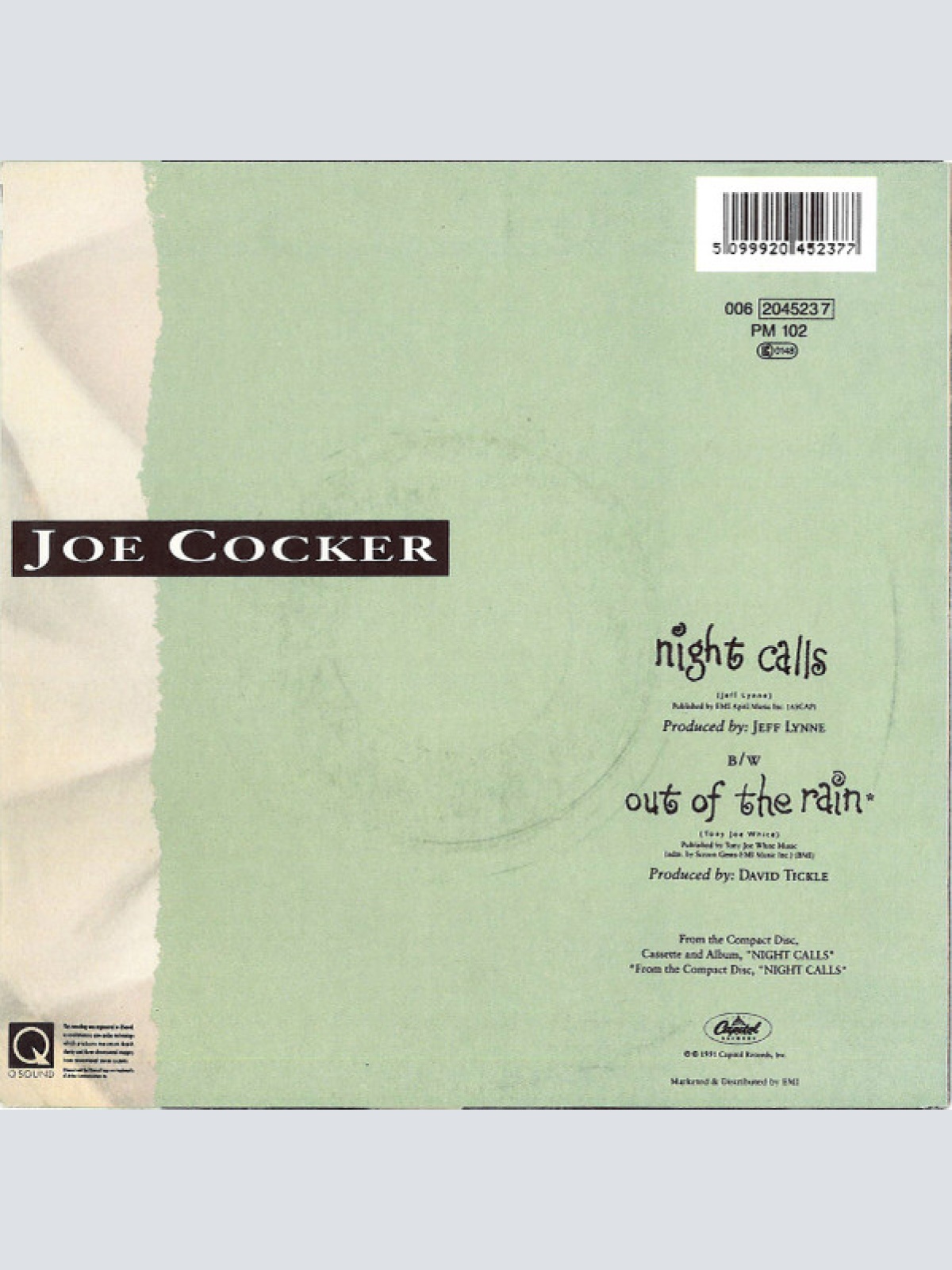 Vinyl / Joe Cocker - Night Calls
