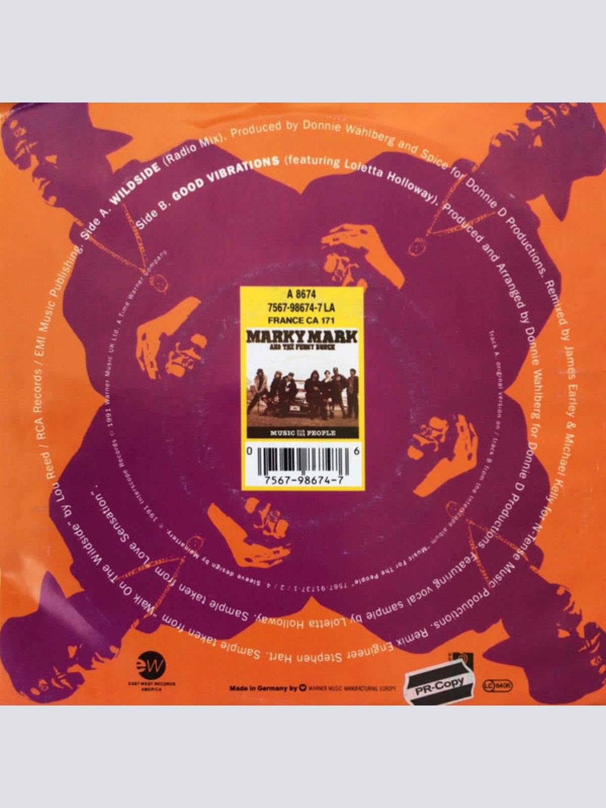 Vinyl / Marky Mark And The Funky Bunch* - Wildside