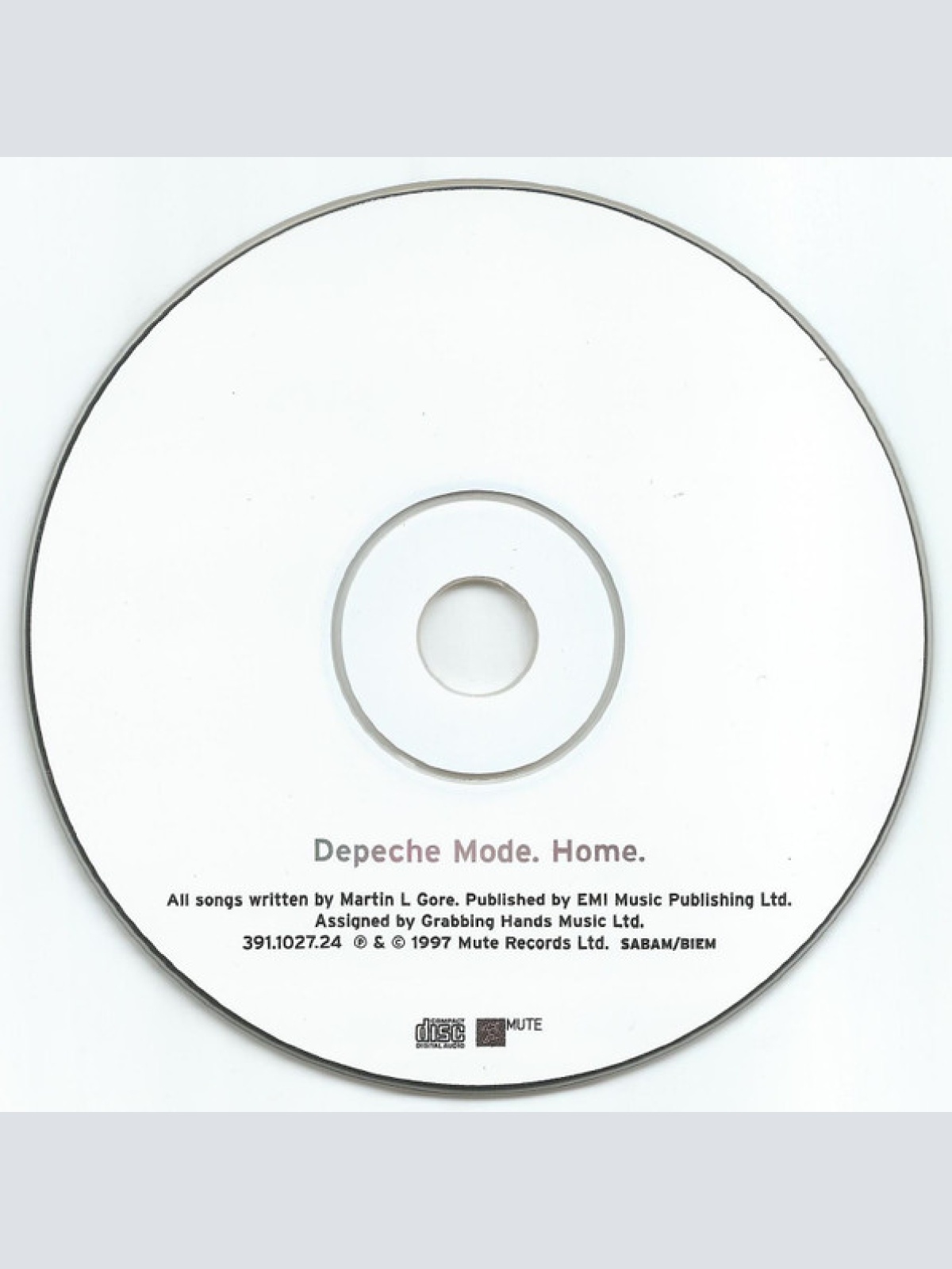 CD / Depeche Mode - Home