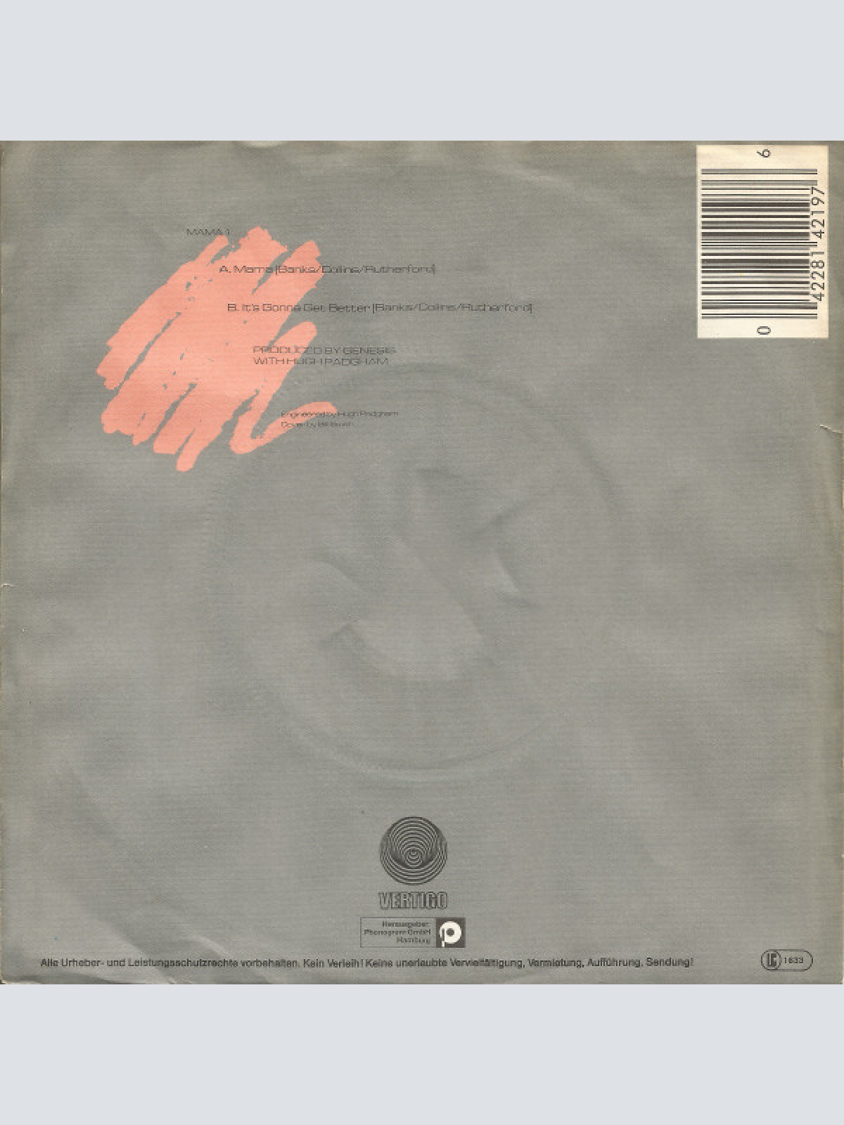 Vinyl / Genesis - Mama