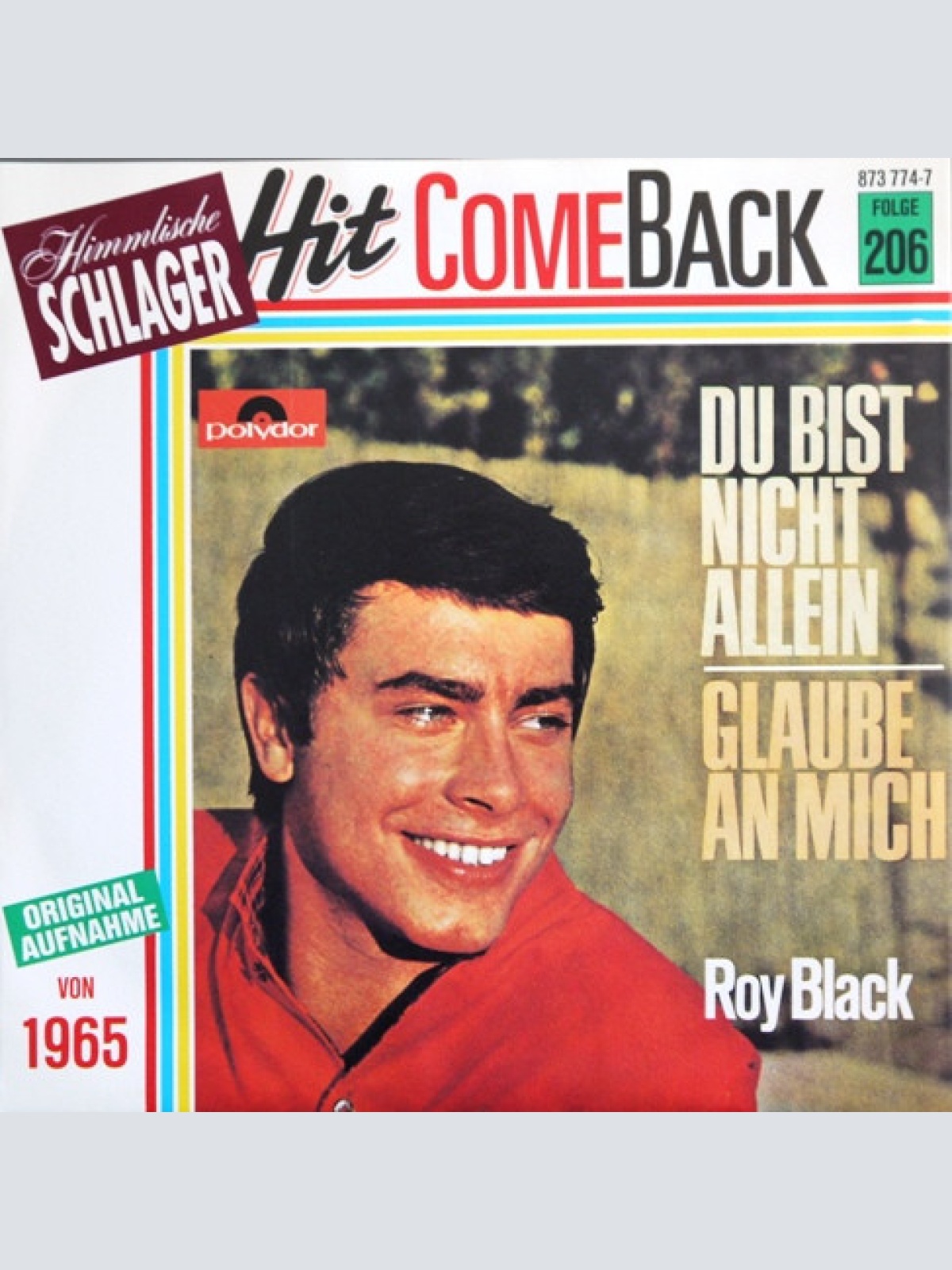 Vinyl / Roy Black - Du Bist Nicht Allein