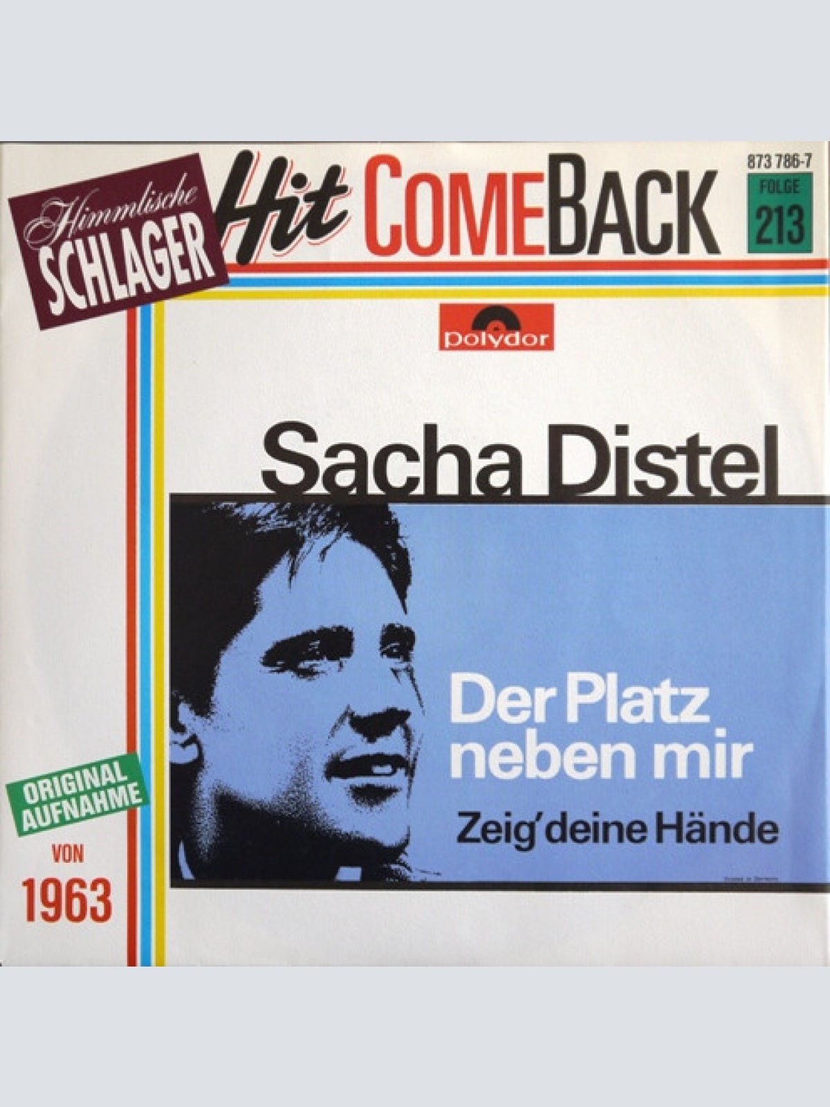 Vinyl / Sacha Distel - Der Platz Neben Mir