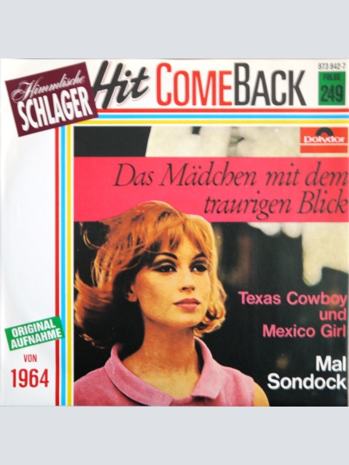 Vinyl / Mal Sondock - Das Mädchen Mit Dem Traurigen Blick