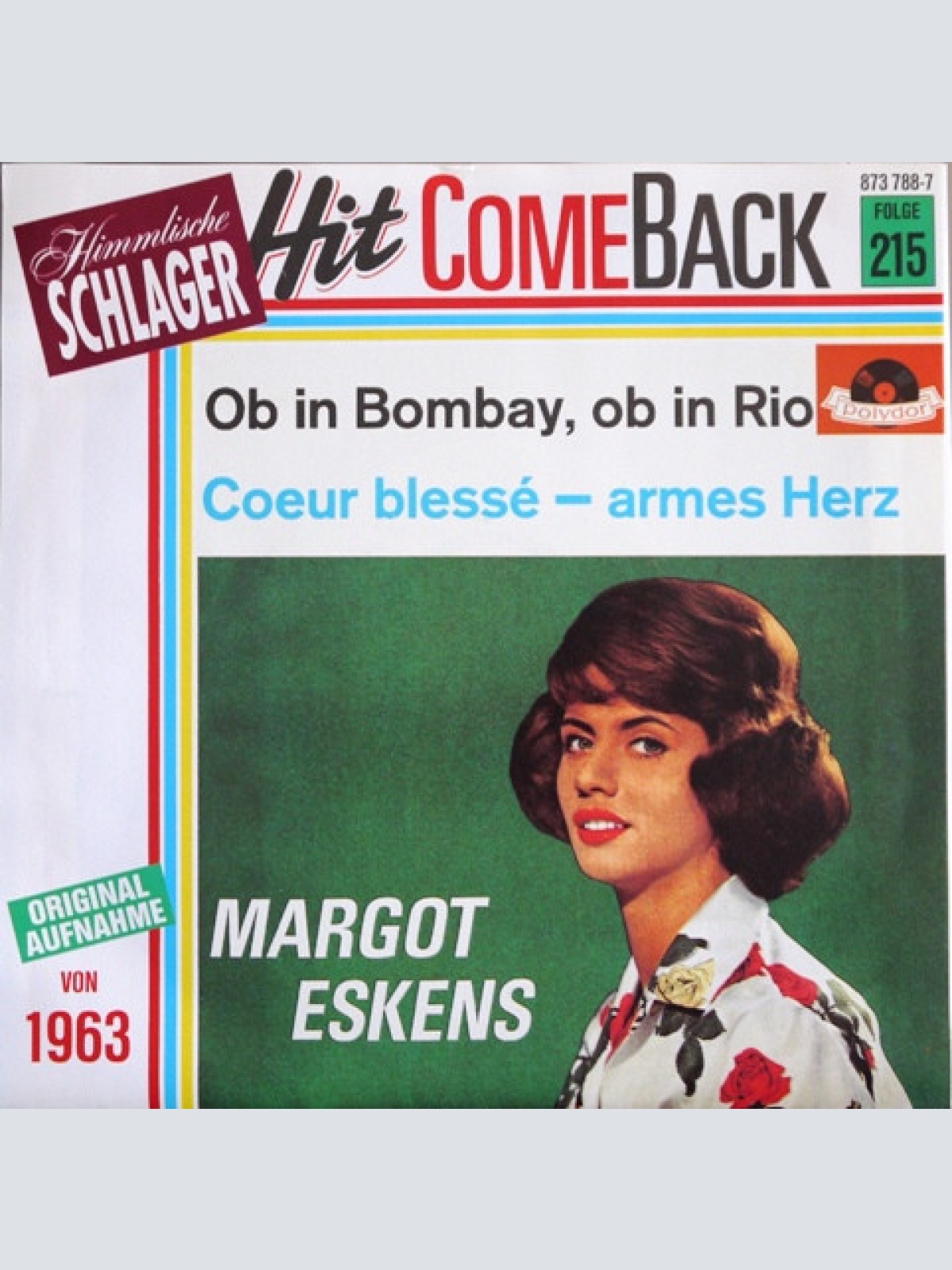 Vinyl / Margot Eskens - Ob In Bombay, Ob In Rio